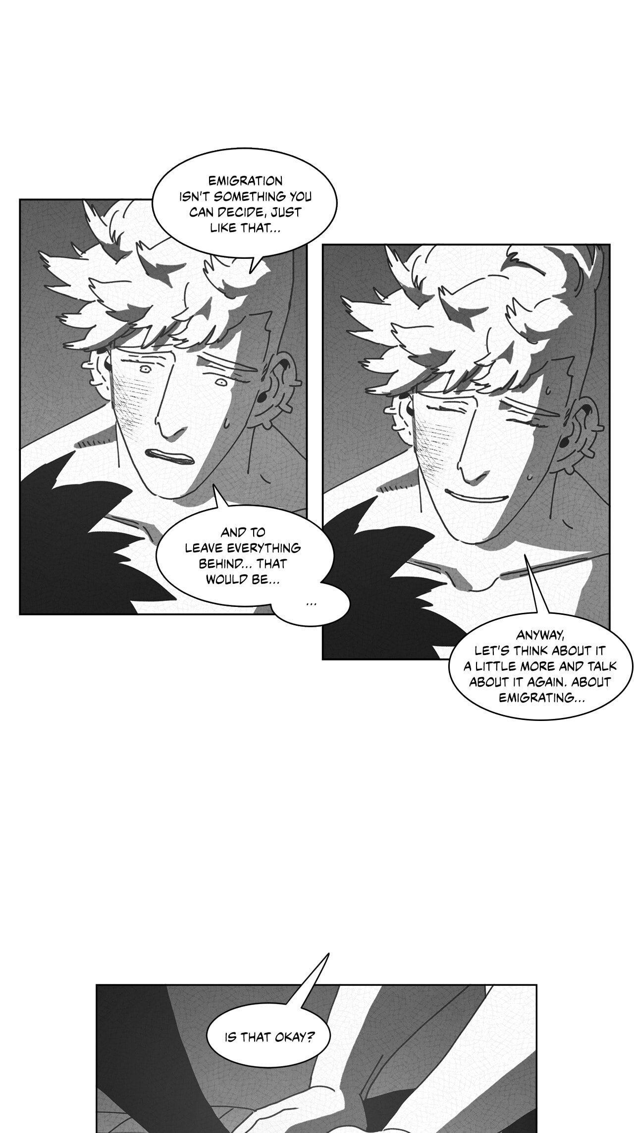 Read Dark Heaven chapter 43 image 4 on Lezhin