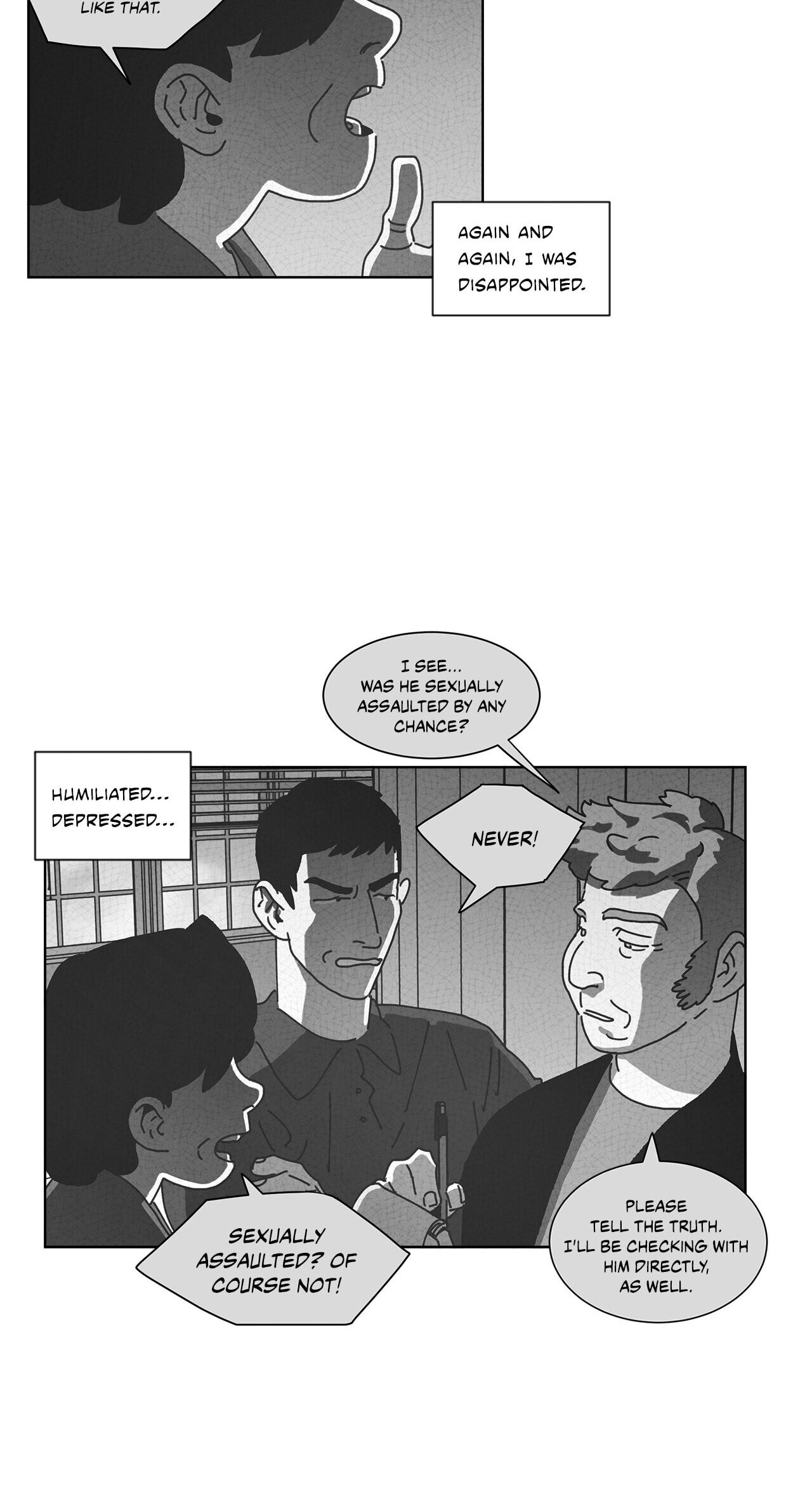 Read Dark Heaven chapter 45 image 11 on Lezhin