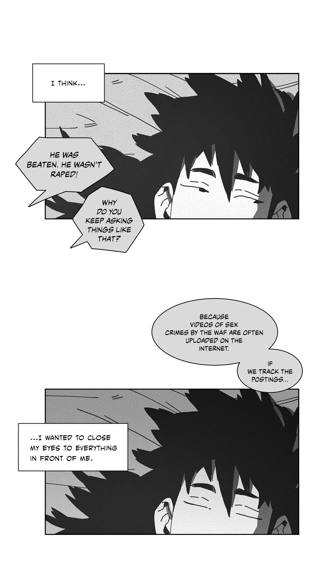 Read Dark Heaven chapter 45 image 12 on Lezhin
