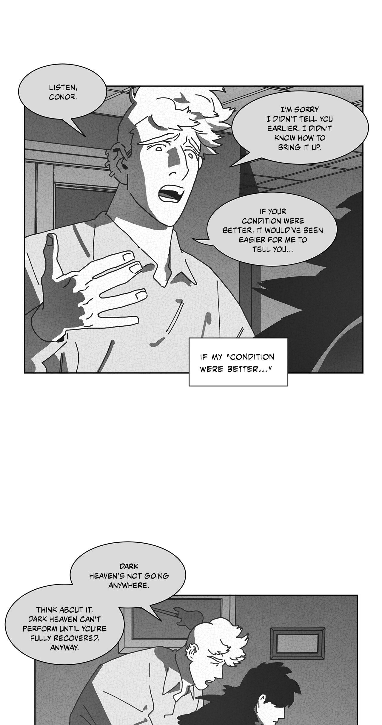 Read Dark Heaven chapter 45 image 32 on Lezhin