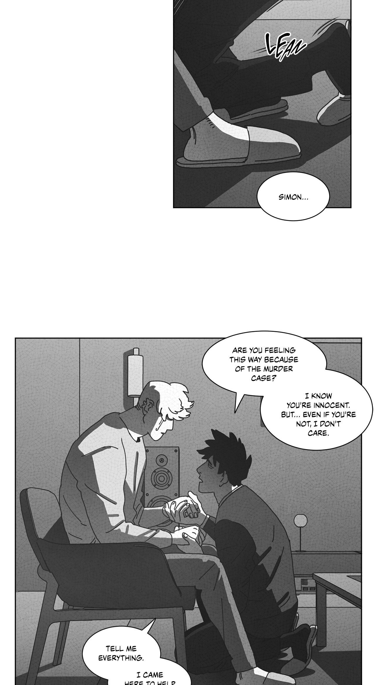 Read Dark Heaven chapter 47 image 8 on Lezhin
