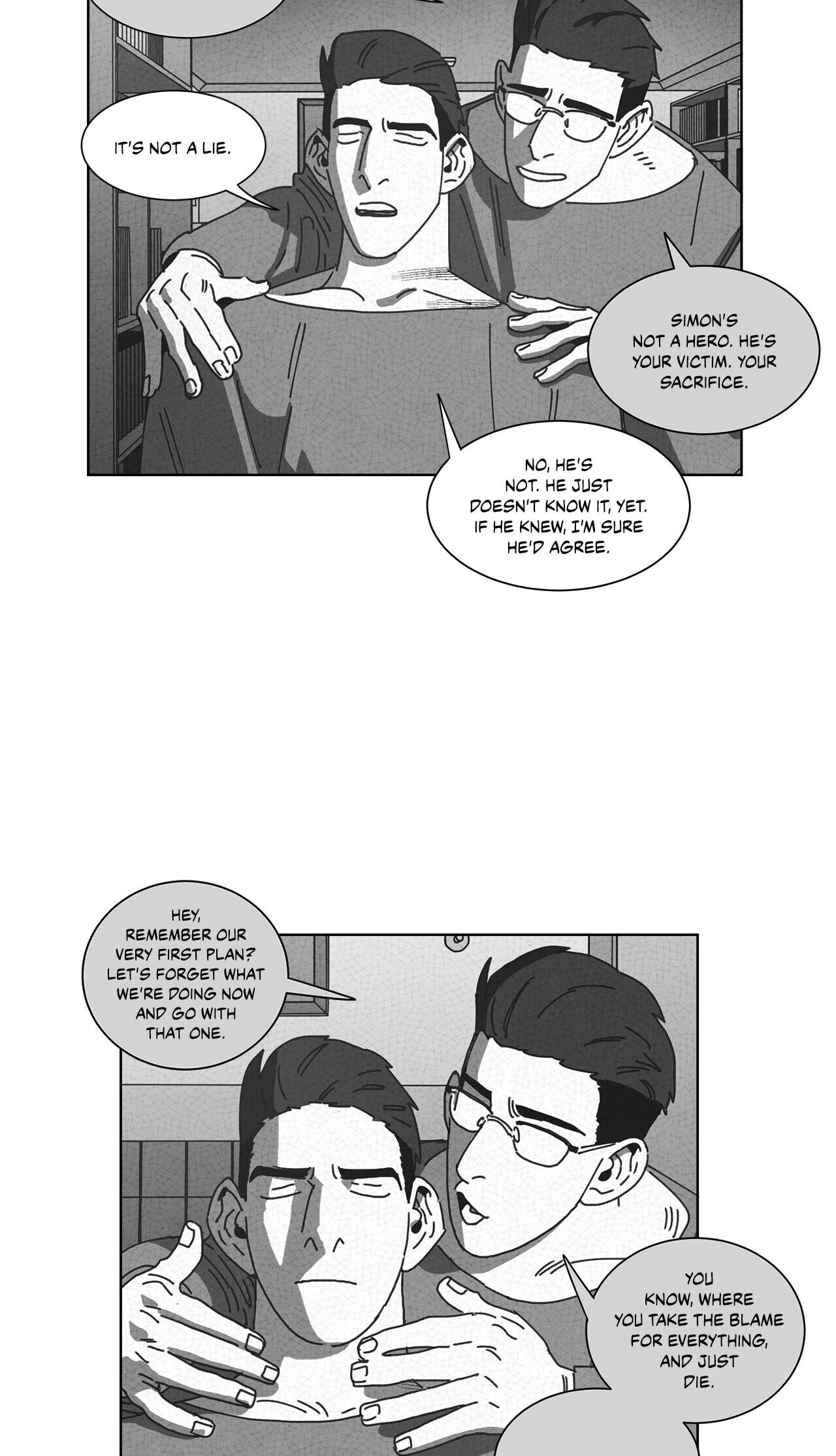 Read Dark Heaven chapter 49 image 11 on Lezhin