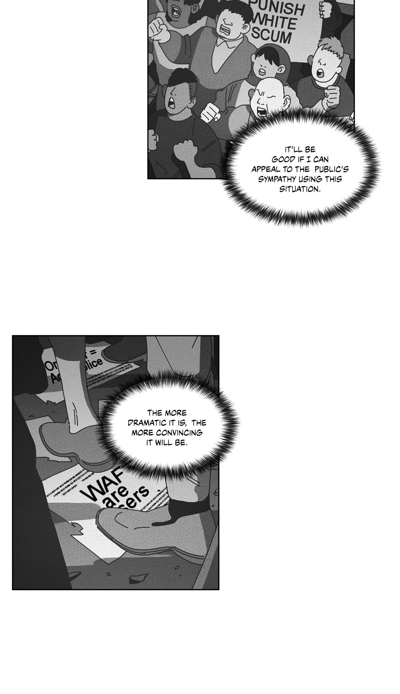 Read Dark Heaven chapter 49 image 7 on Lezhin