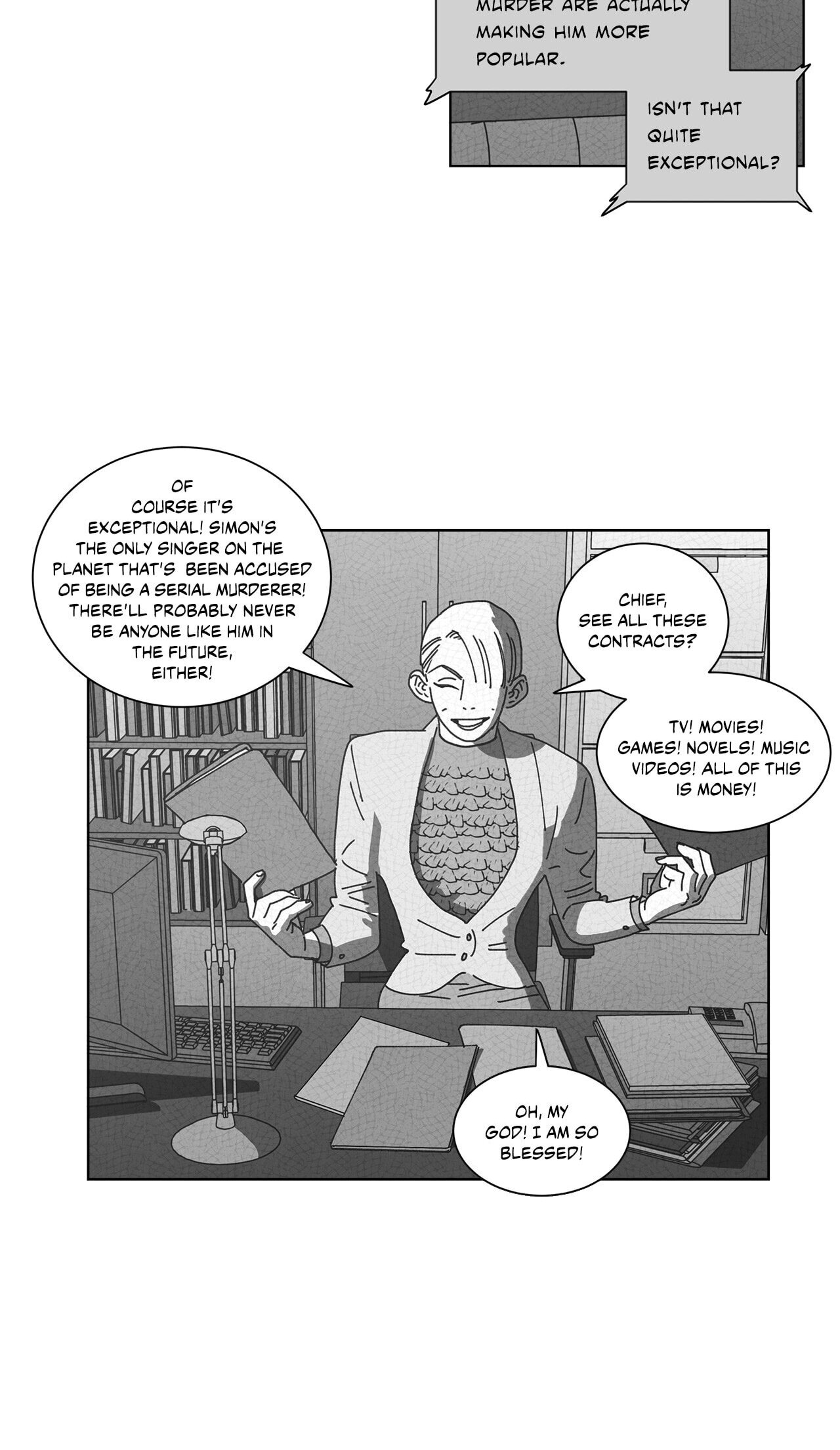 Read Dark Heaven chapter 50 image 13 on Lezhin