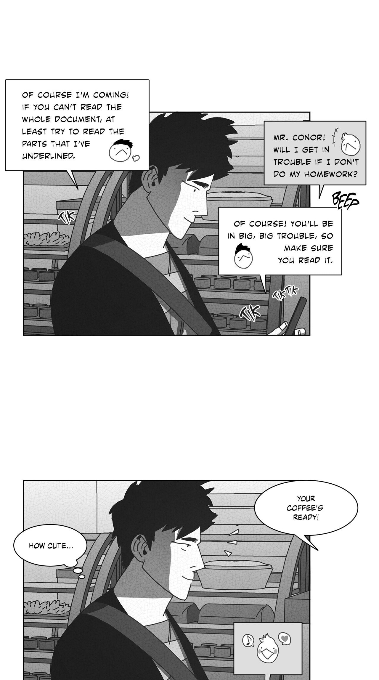 Read Dark Heaven chapter 50 image 3 on Lezhin