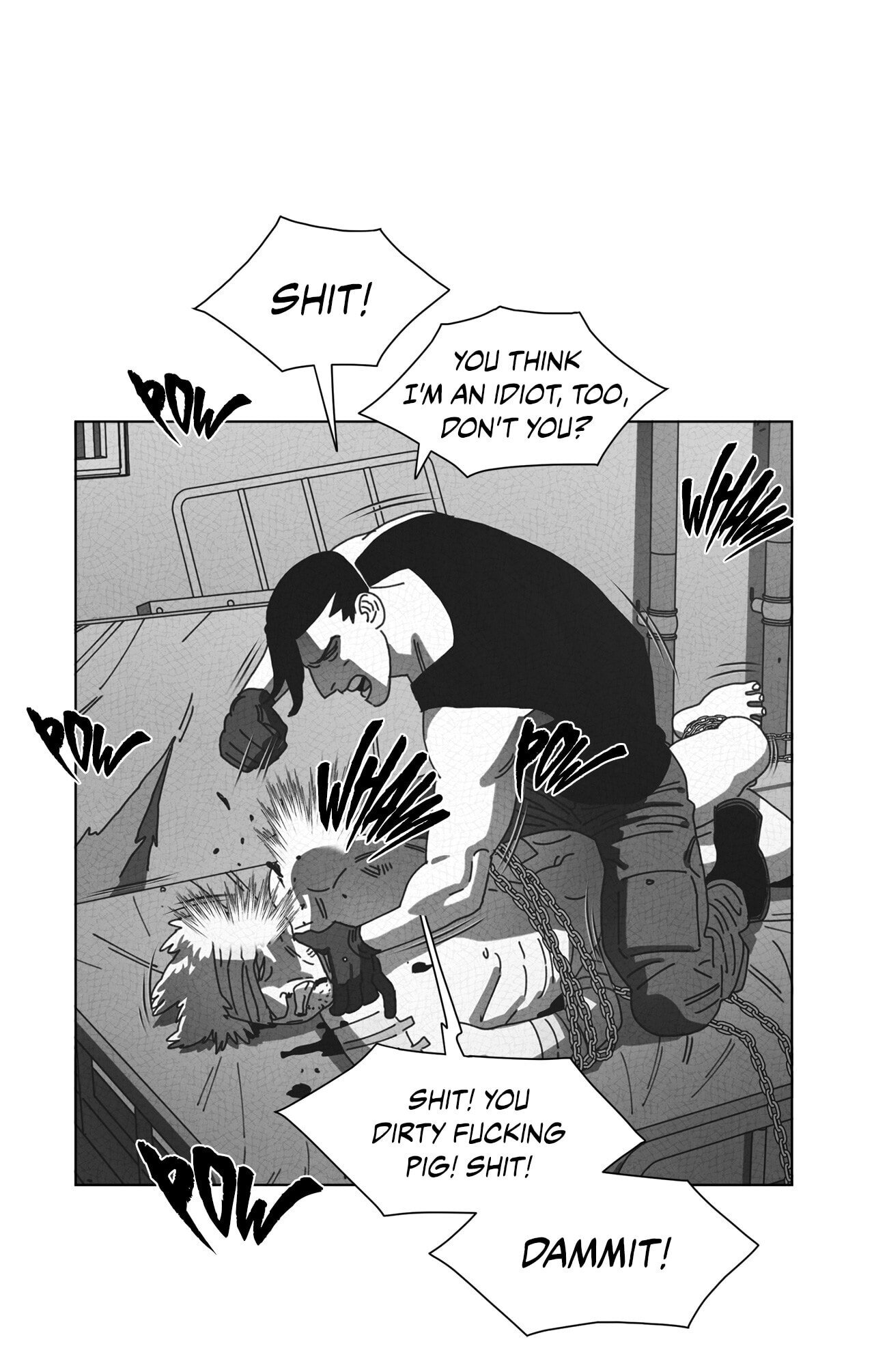 Read Dark Heaven chapter 51 image 14 on Lezhin