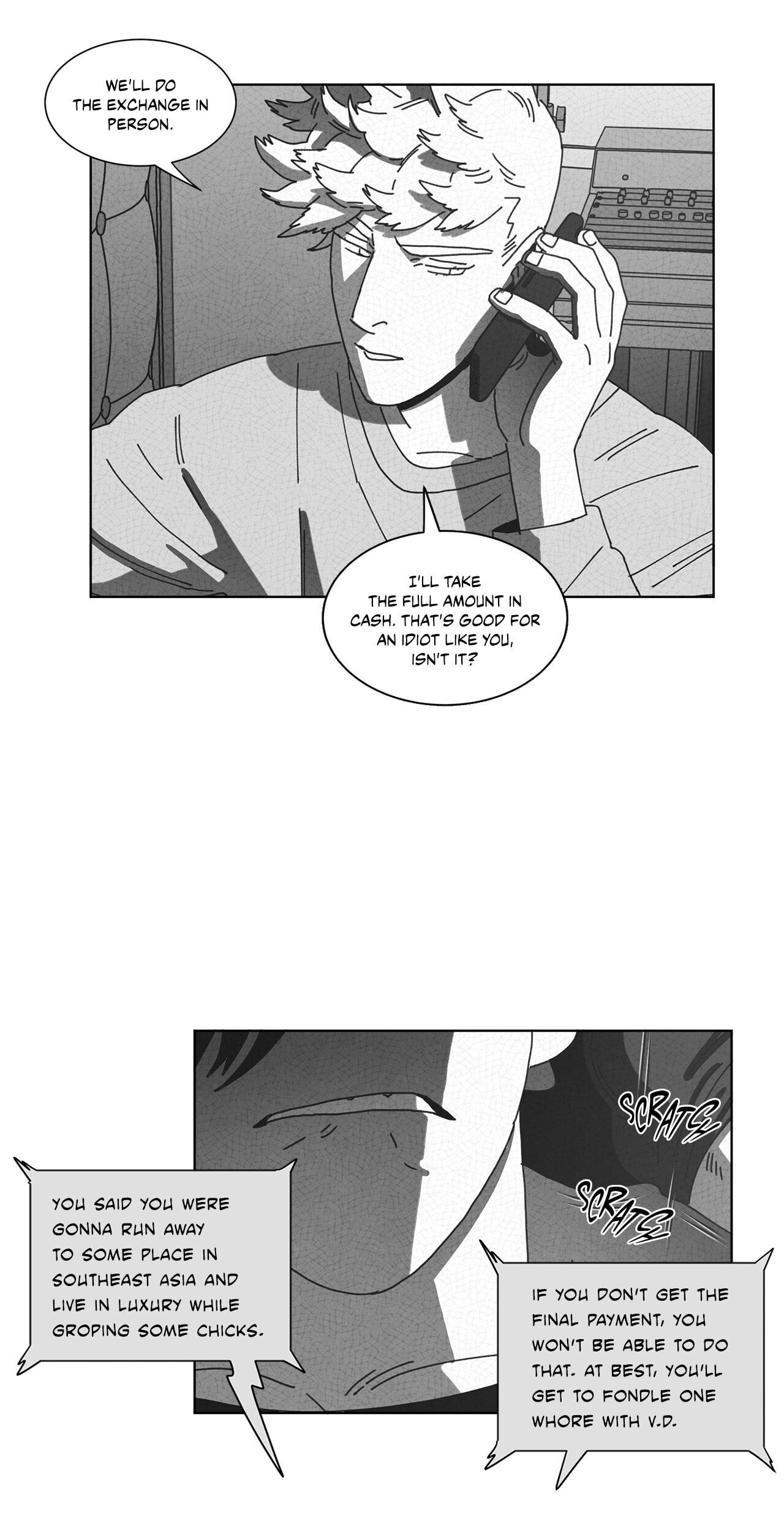 Read Dark Heaven chapter 51 image 6 on Lezhin