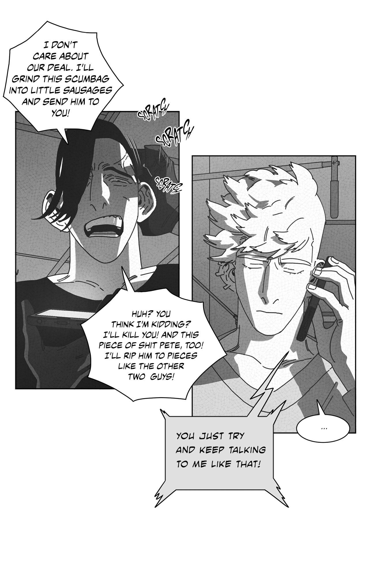 Read Dark Heaven chapter 51 image 8 on Lezhin