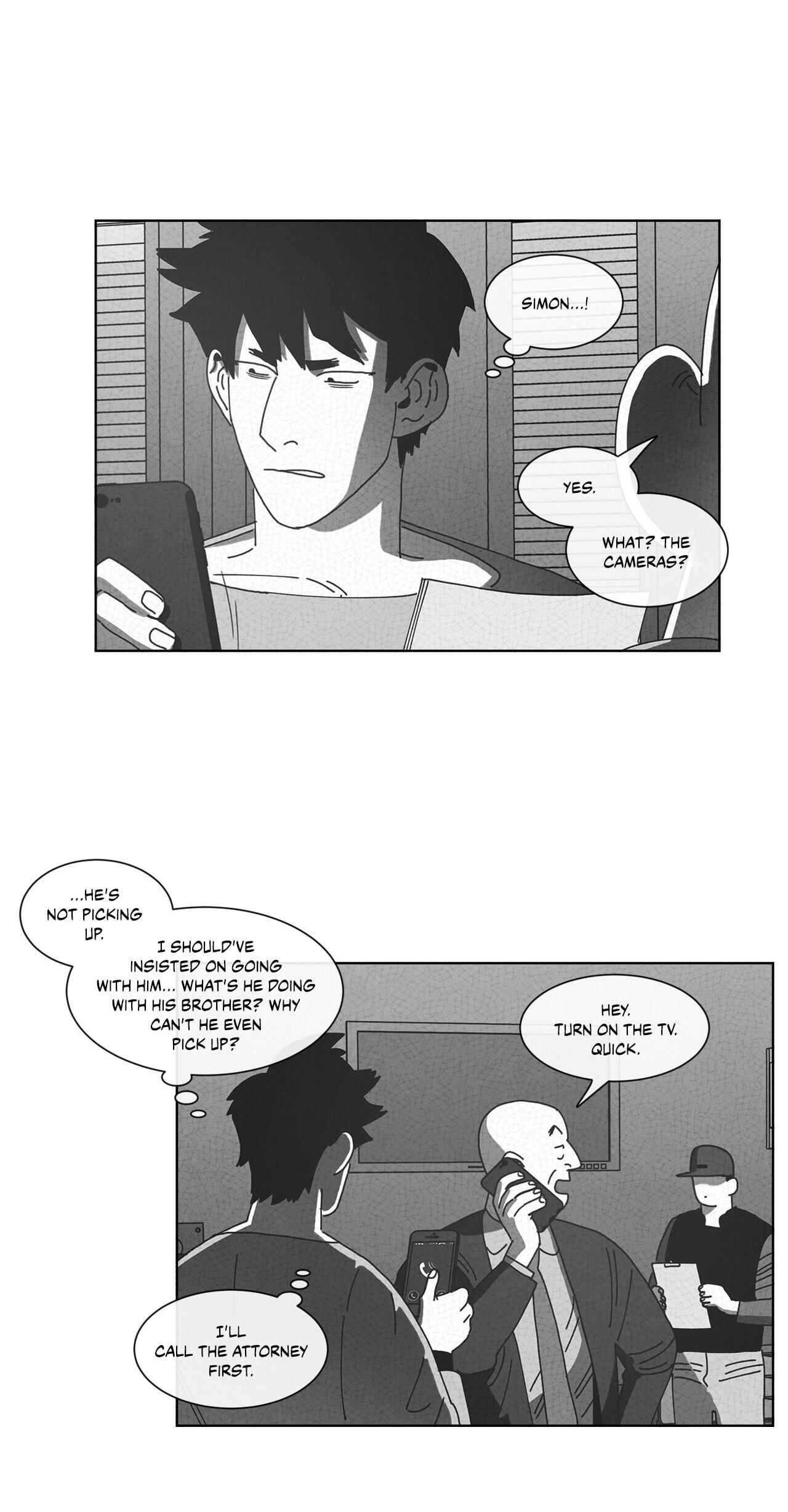 Read Dark Heaven chapter 54 image 47 on Lezhin