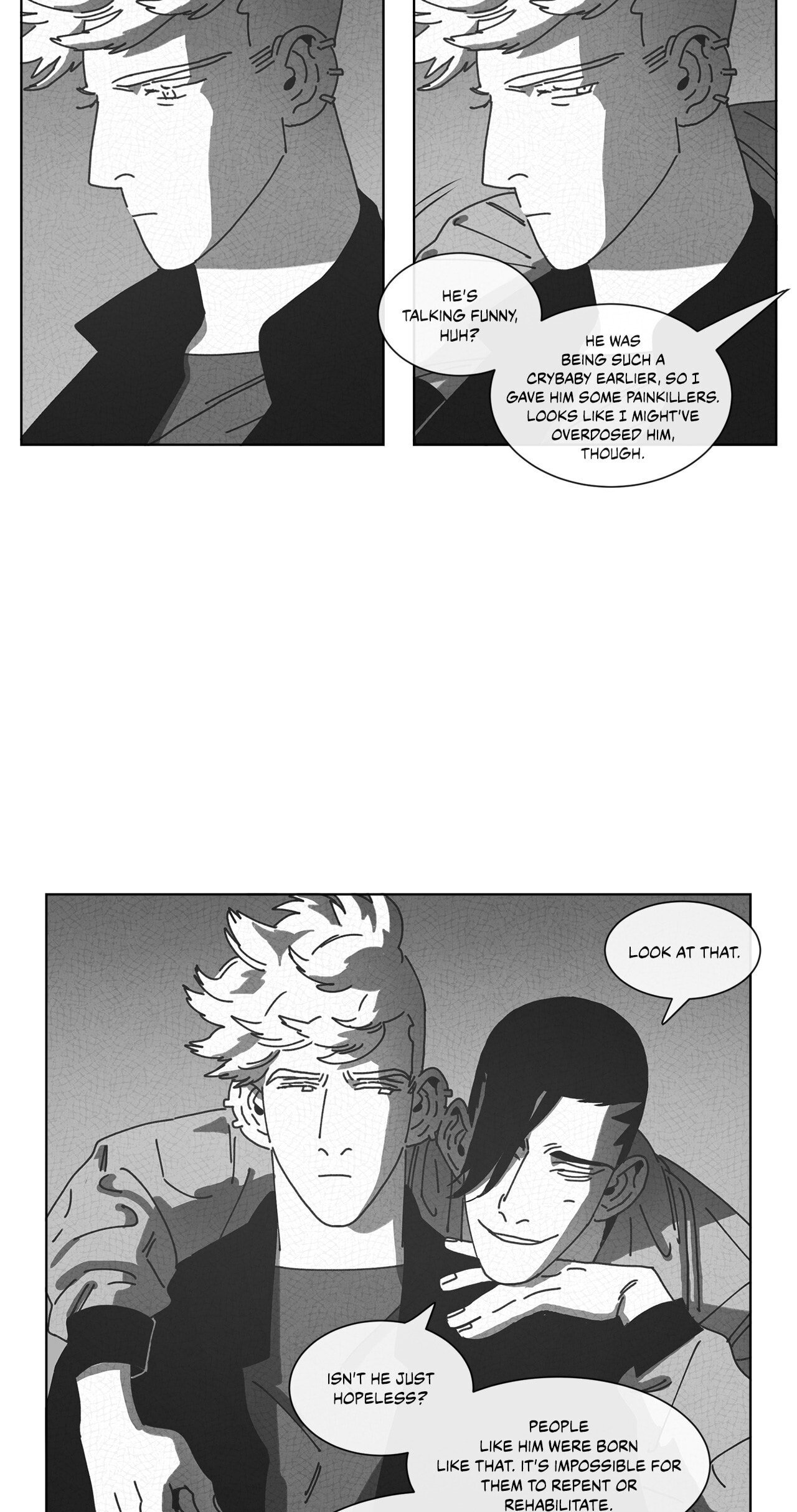 Read Dark Heaven chapter 54 image 6 on Lezhin