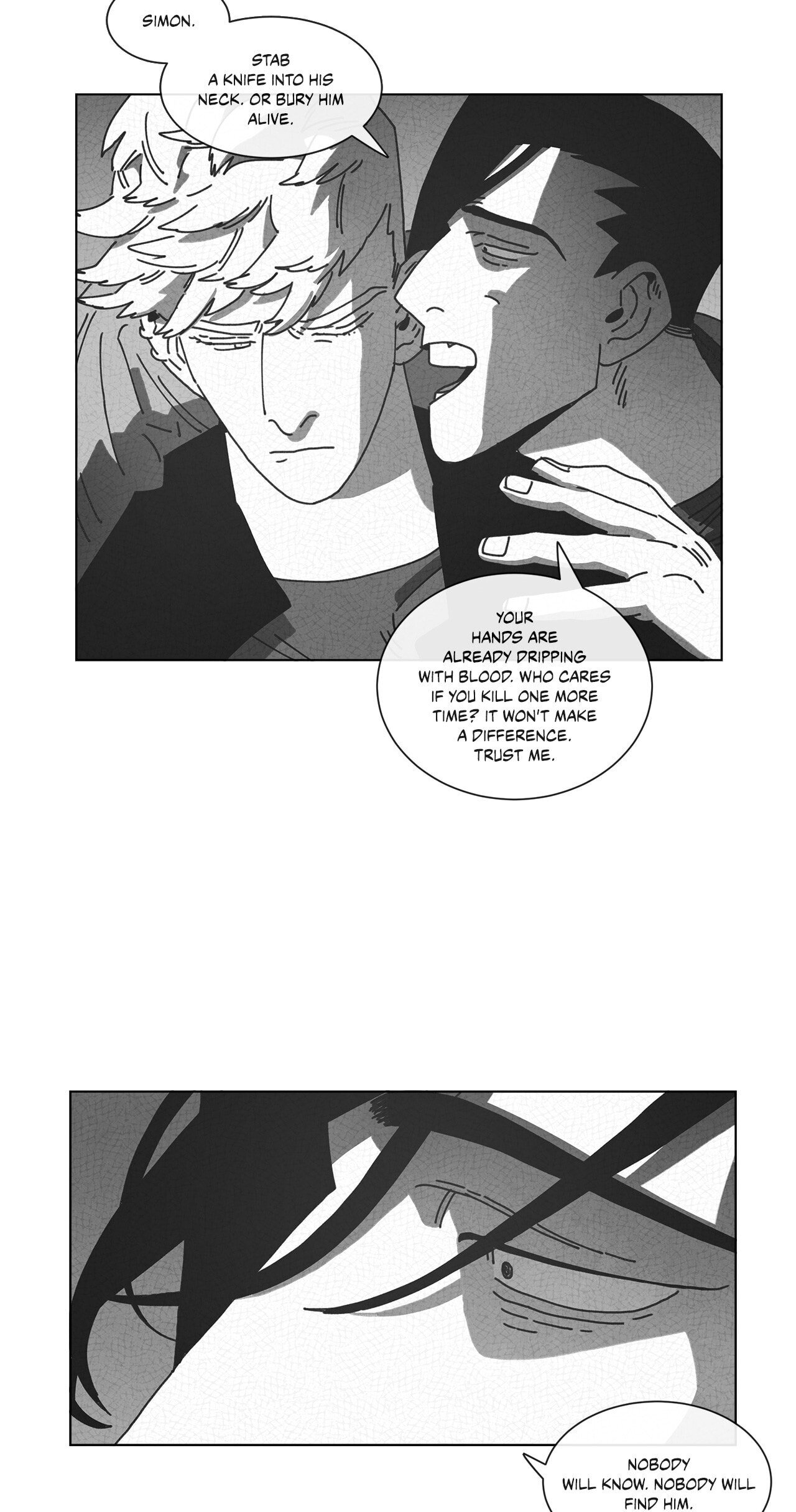 Read Dark Heaven chapter 54 image 8 on Lezhin