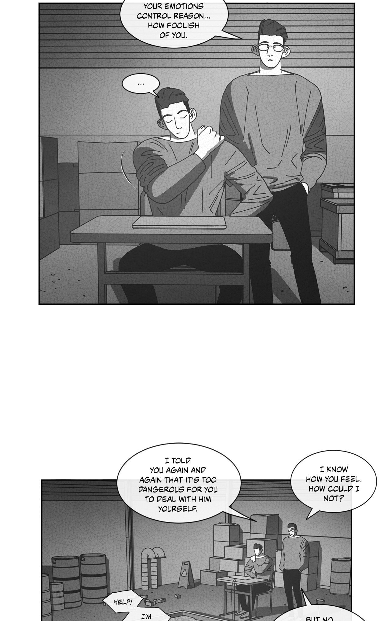 Read Dark Heaven chapter 56 image 35 on Lezhin