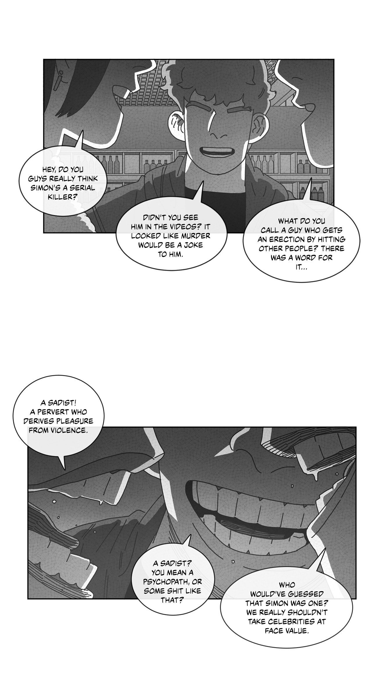 Read Dark Heaven chapter 57 image 28 on Lezhin