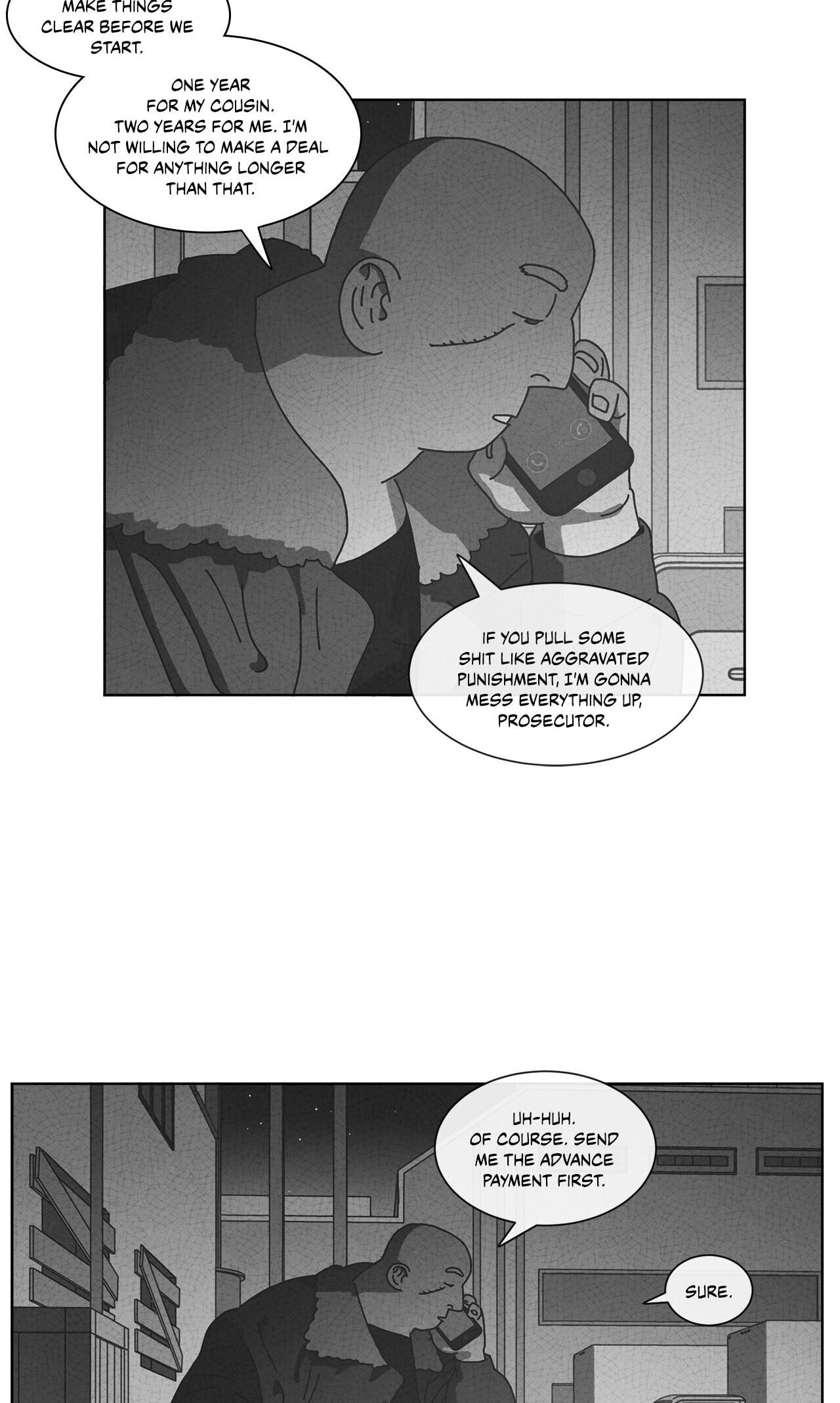 Read Dark Heaven chapter 57 image 53 on Lezhin