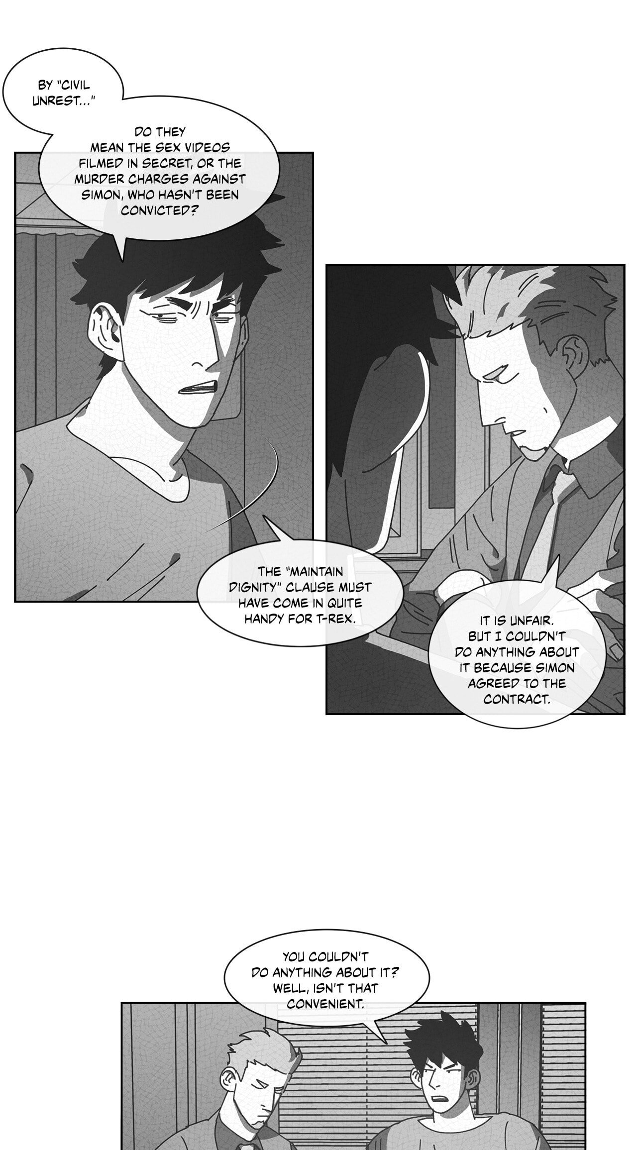 Read Dark Heaven chapter 57 image 6 on Lezhin