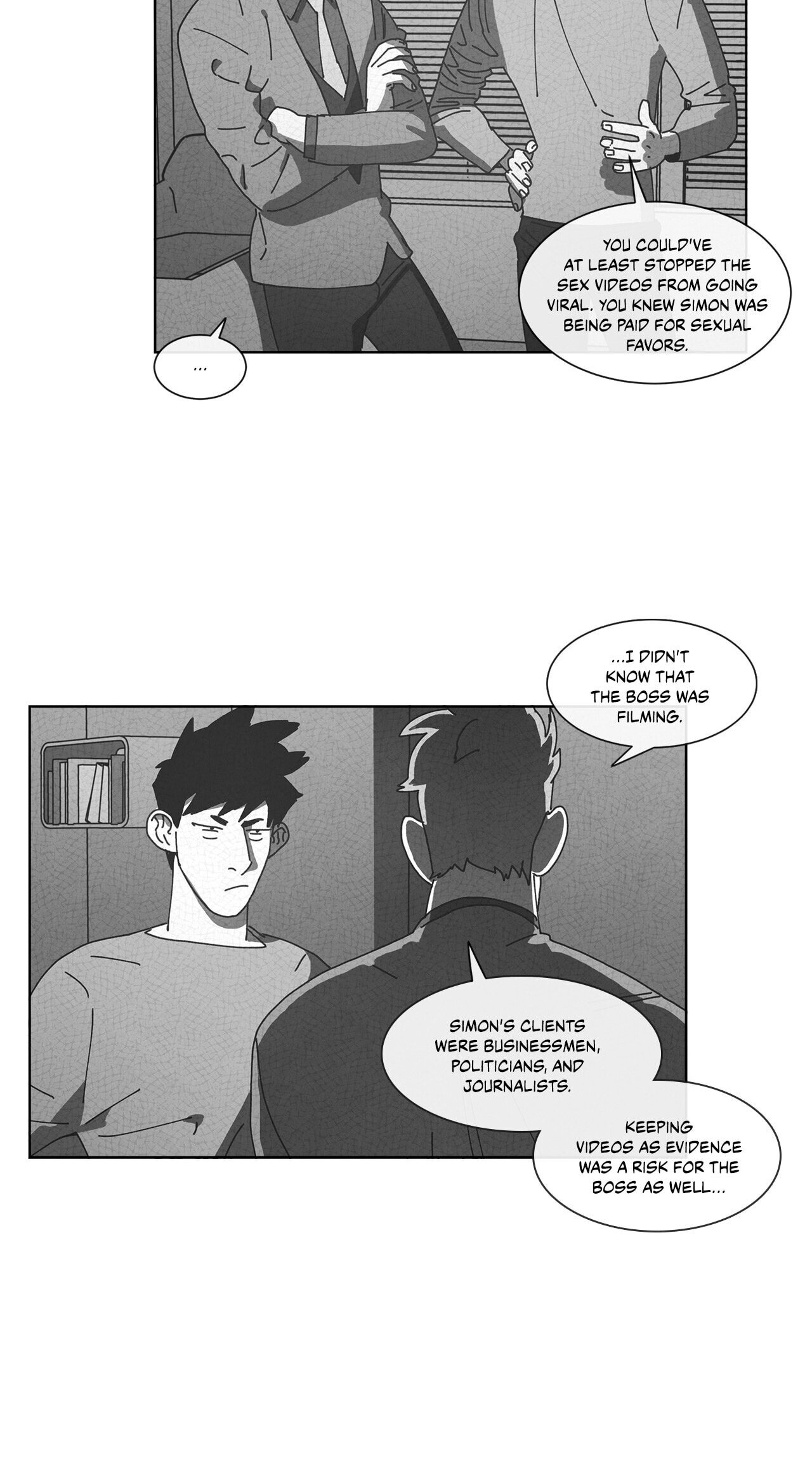 Read Dark Heaven chapter 57 image 7 on Lezhin