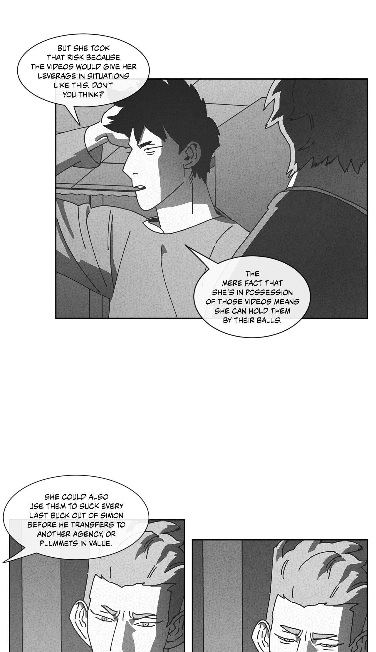 Read Dark Heaven chapter 57 image 8 on Lezhin