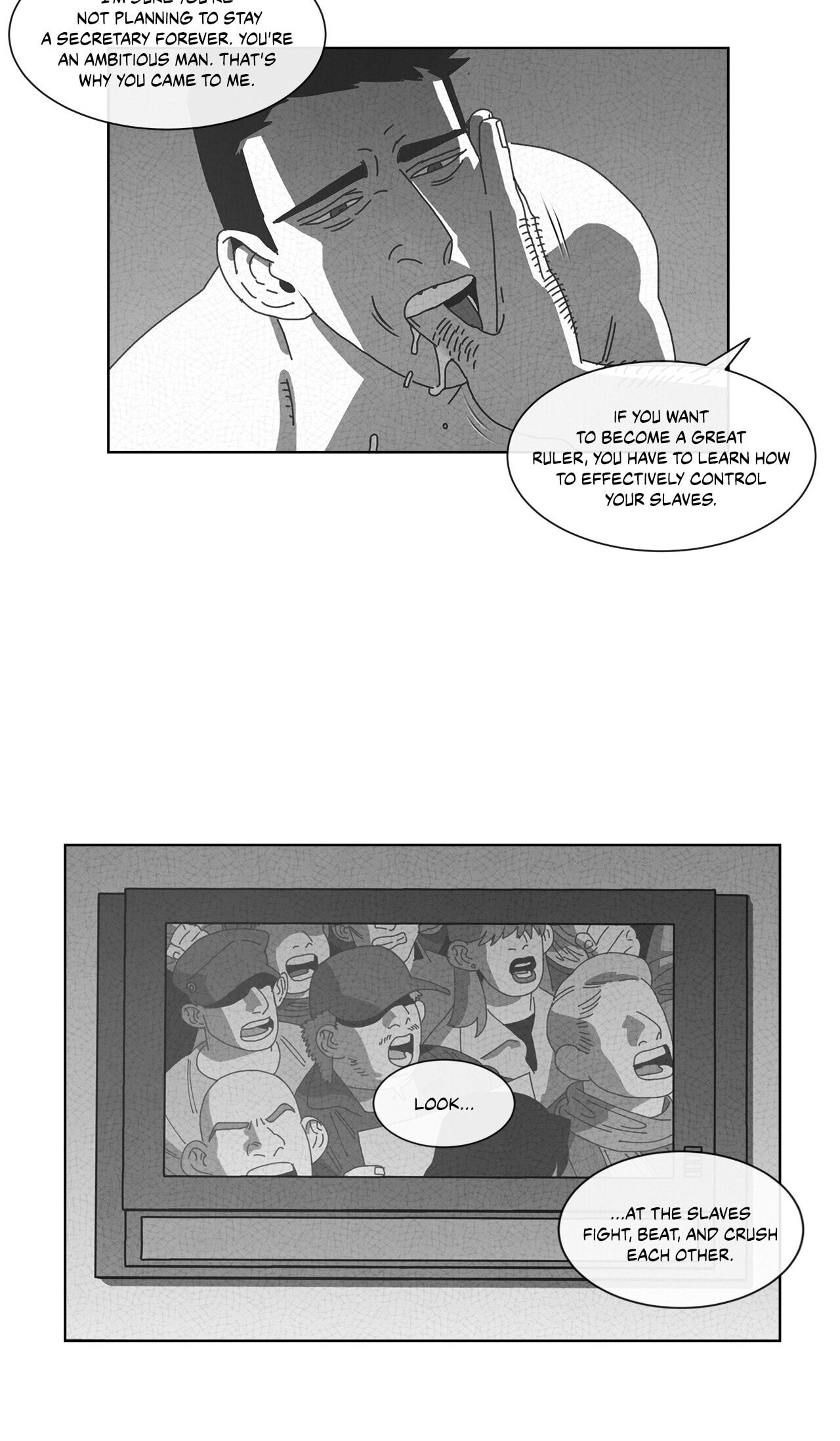 Read Dark Heaven chapter 58 image 35 on Lezhin
