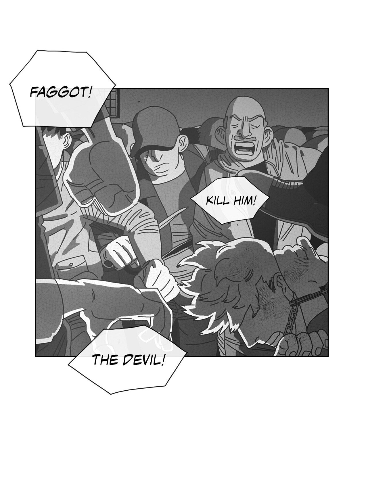 Read Dark Heaven chapter 59 image 14 on Lezhin
