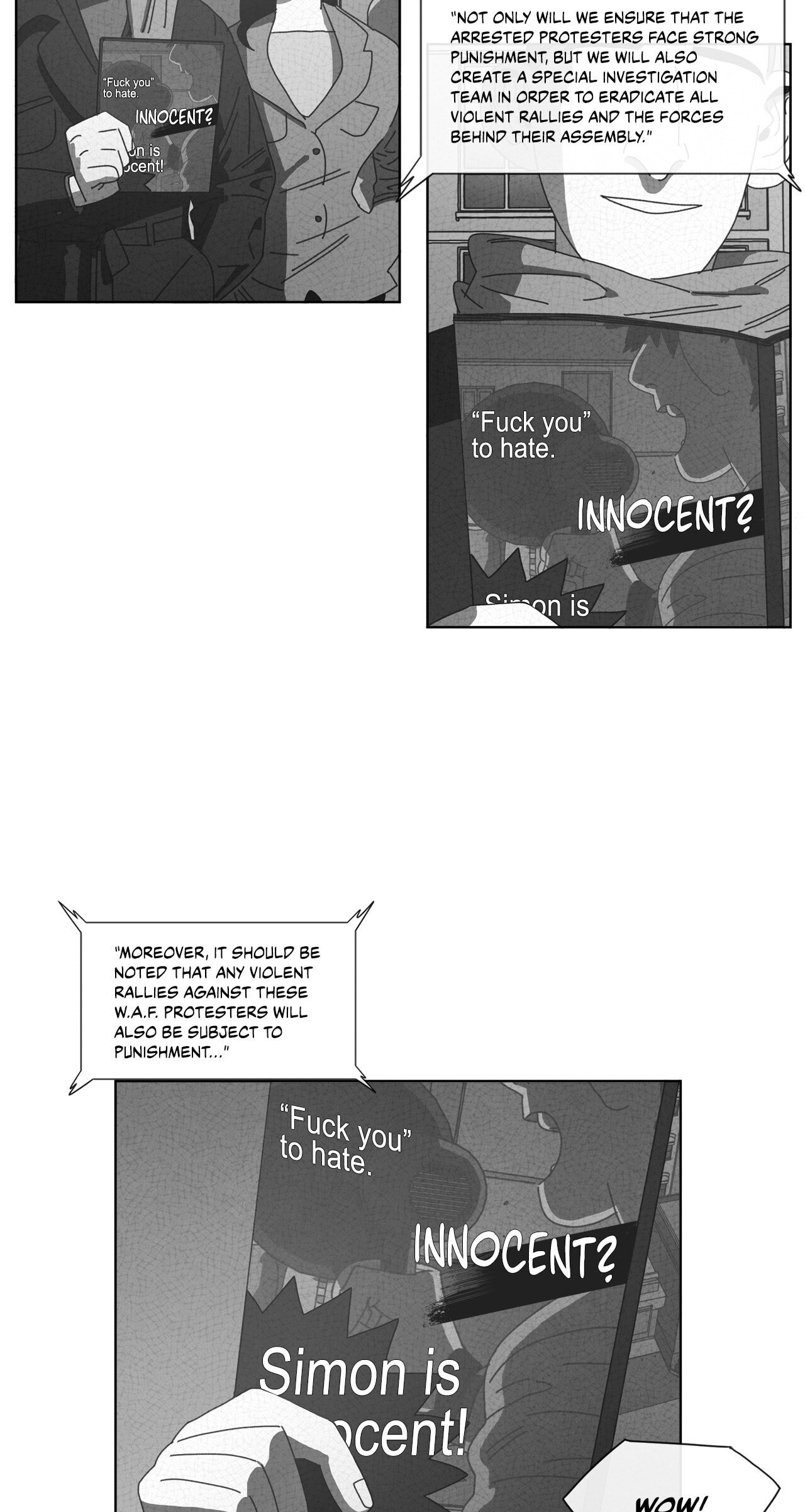 Read Dark Heaven chapter 60 image 4 on Lezhin