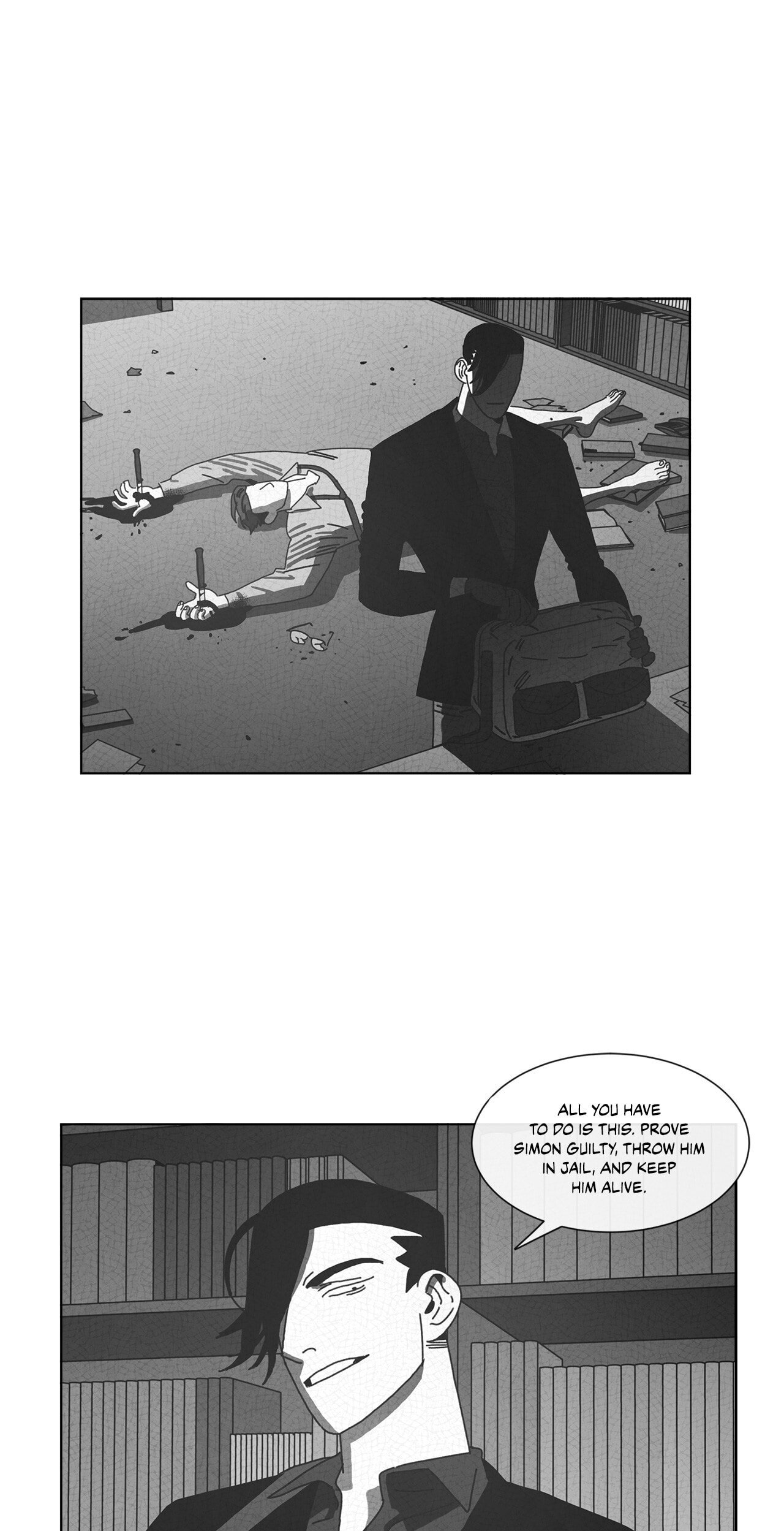 Read Dark Heaven chapter 60 image 42 on Lezhin