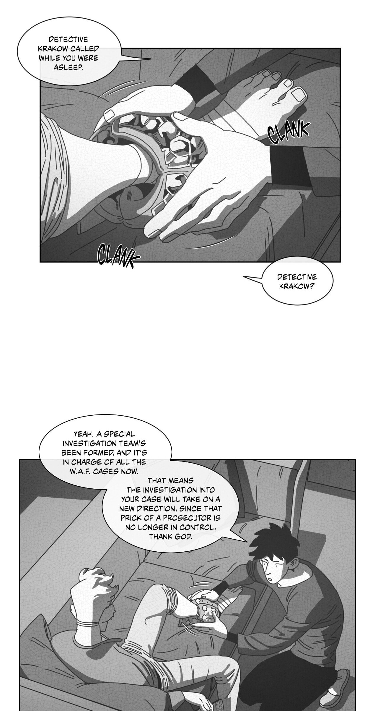 Read Dark Heaven chapter 60 image 7 on Lezhin