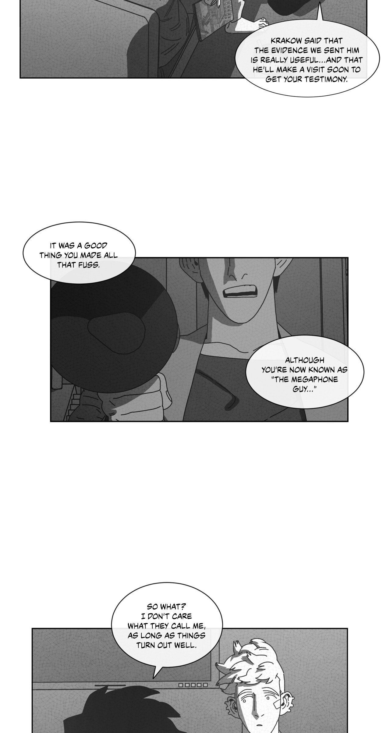 Read Dark Heaven chapter 60 image 8 on Lezhin