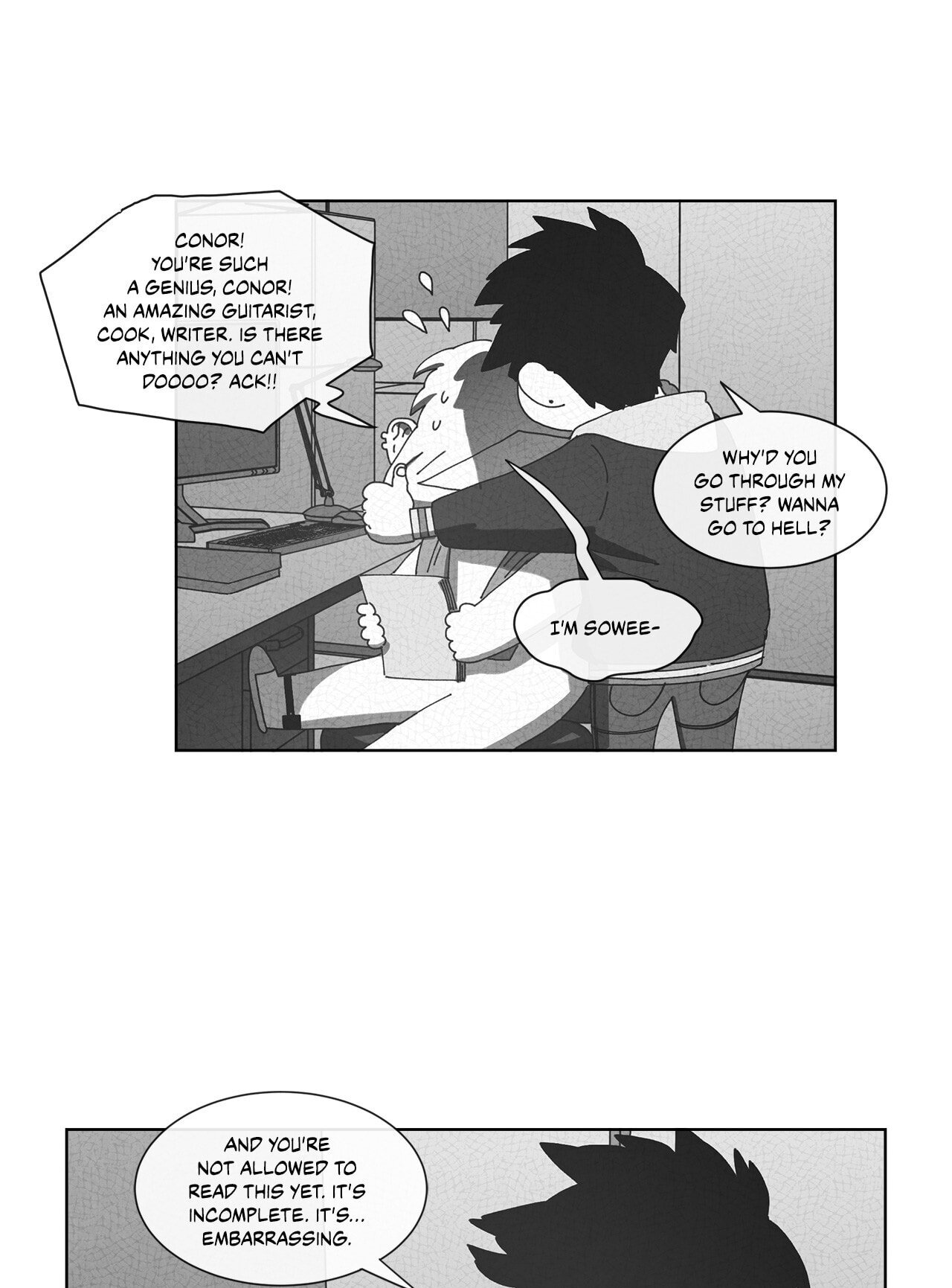 Read Dark Heaven chapter 61 image 23 on Lezhin