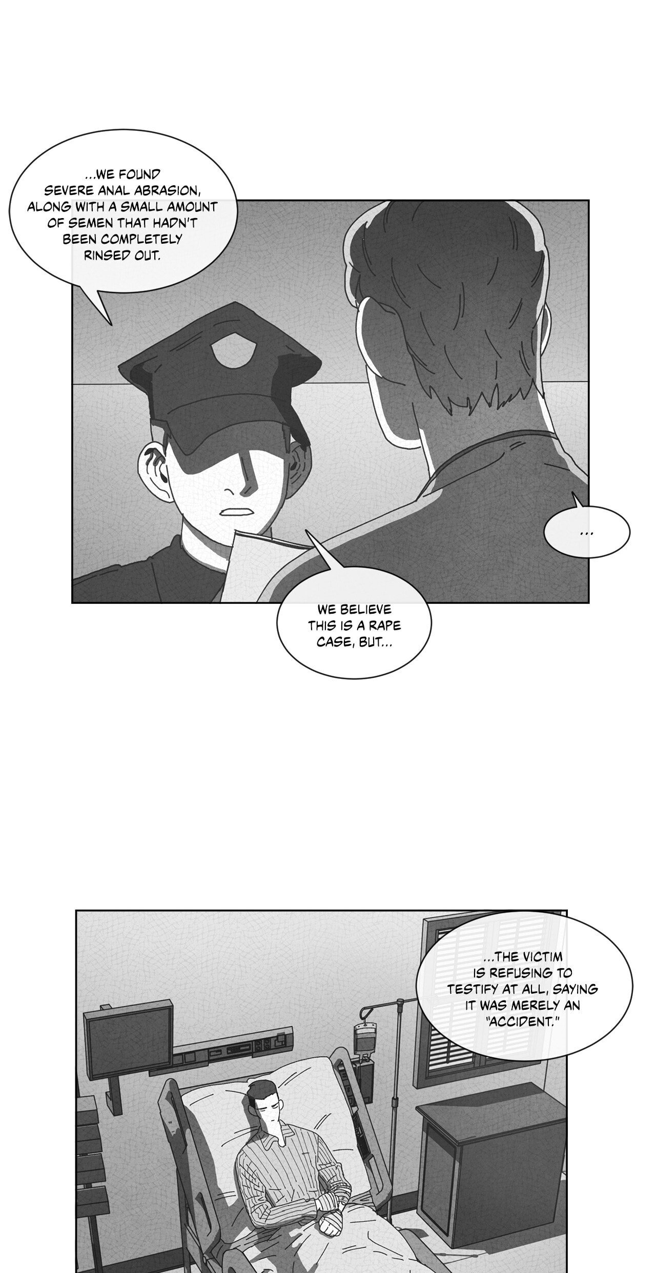 Read Dark Heaven chapter 62 image 38 on Lezhin