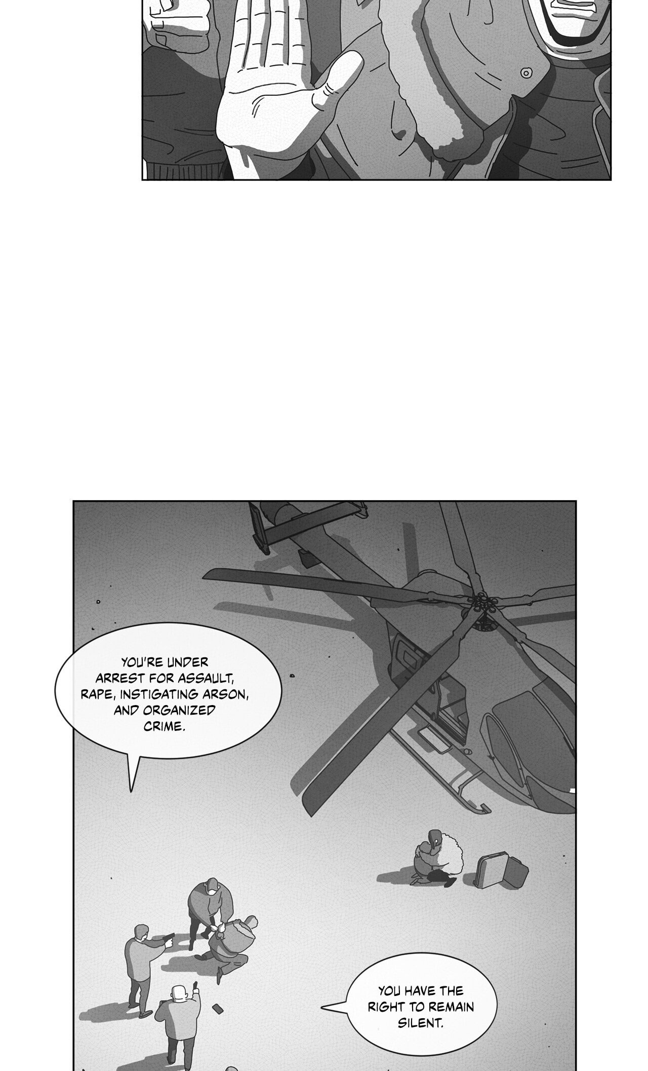 Read Dark Heaven chapter 64 image 25 on Lezhin