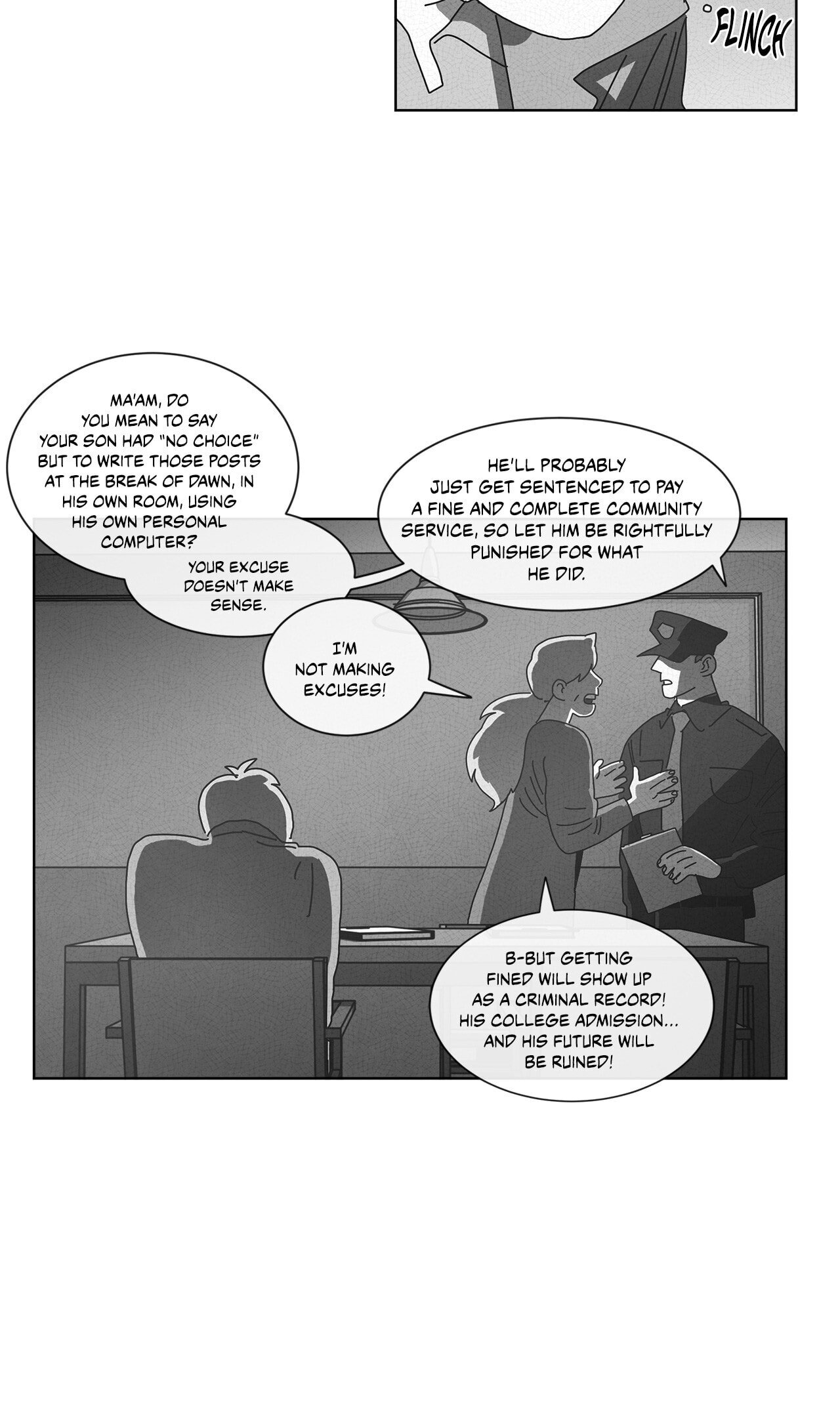 Read Dark Heaven chapter 64 image 32 on Lezhin