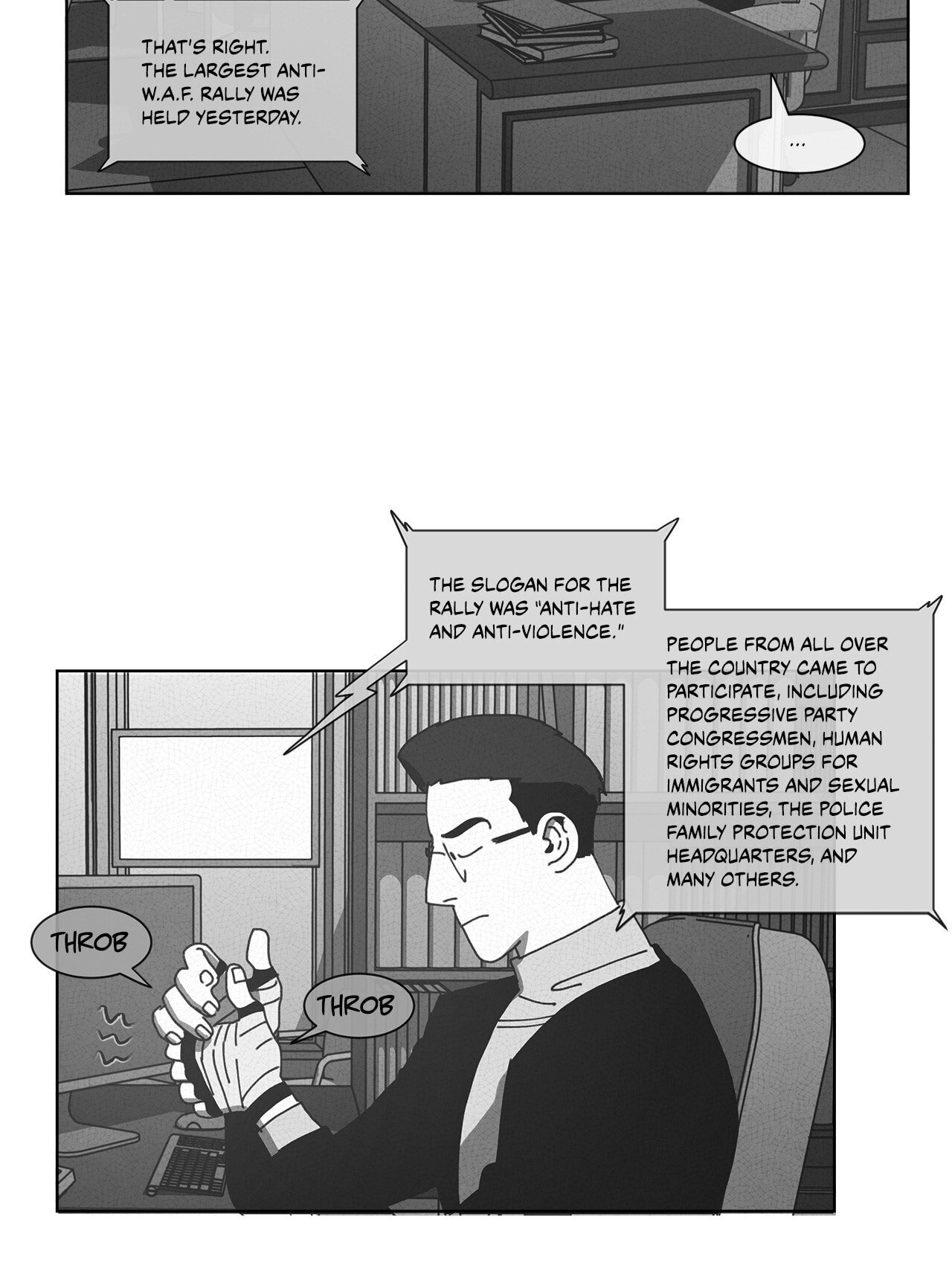 Read Dark Heaven chapter 64 image 46 on Lezhin