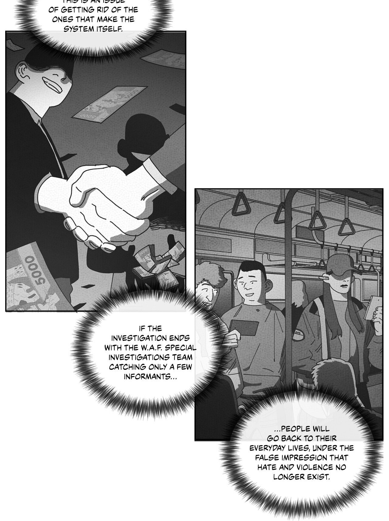 Read Dark Heaven chapter 64 image 48 on Lezhin