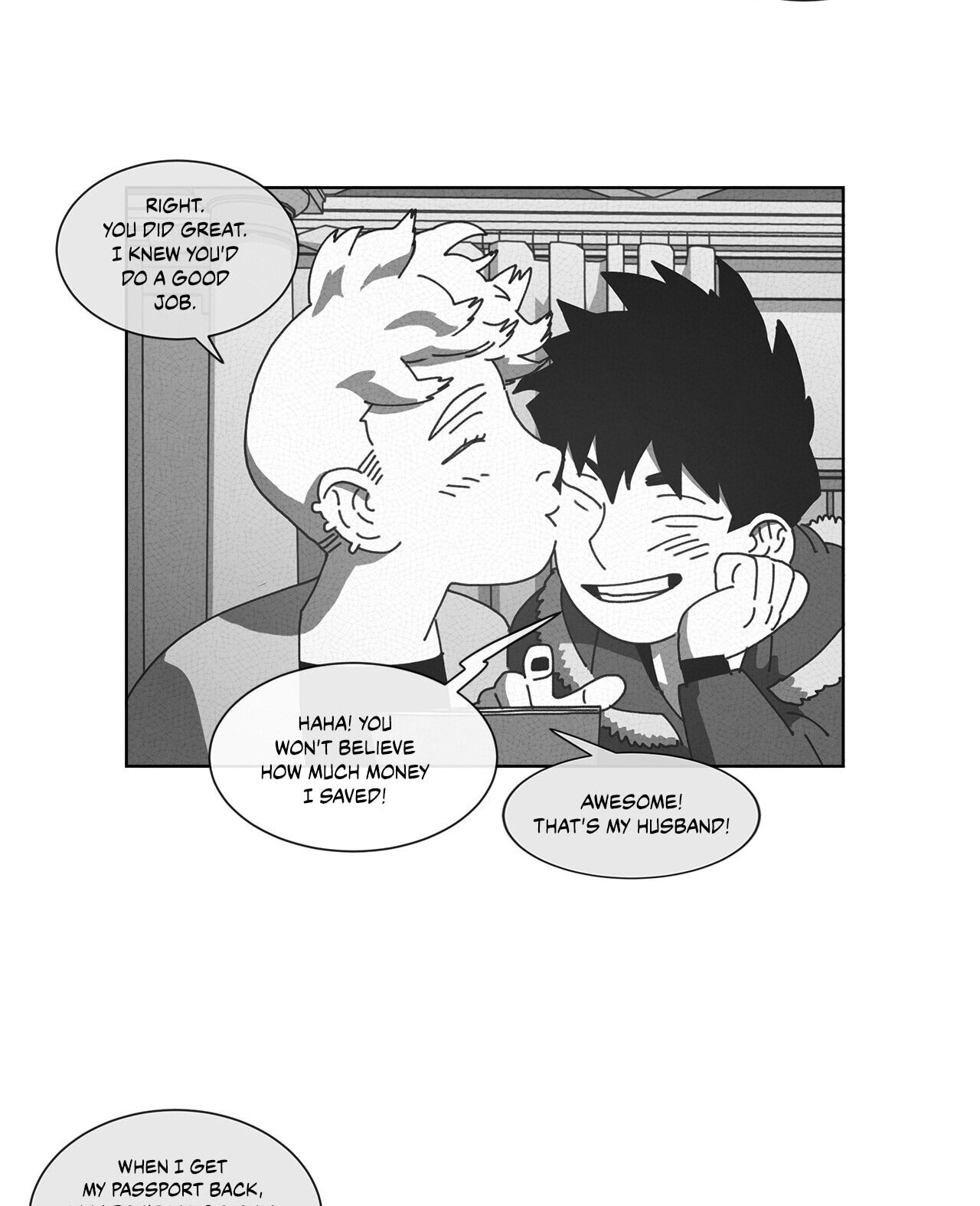 Read Dark Heaven chapter 65 image 23 on Lezhin