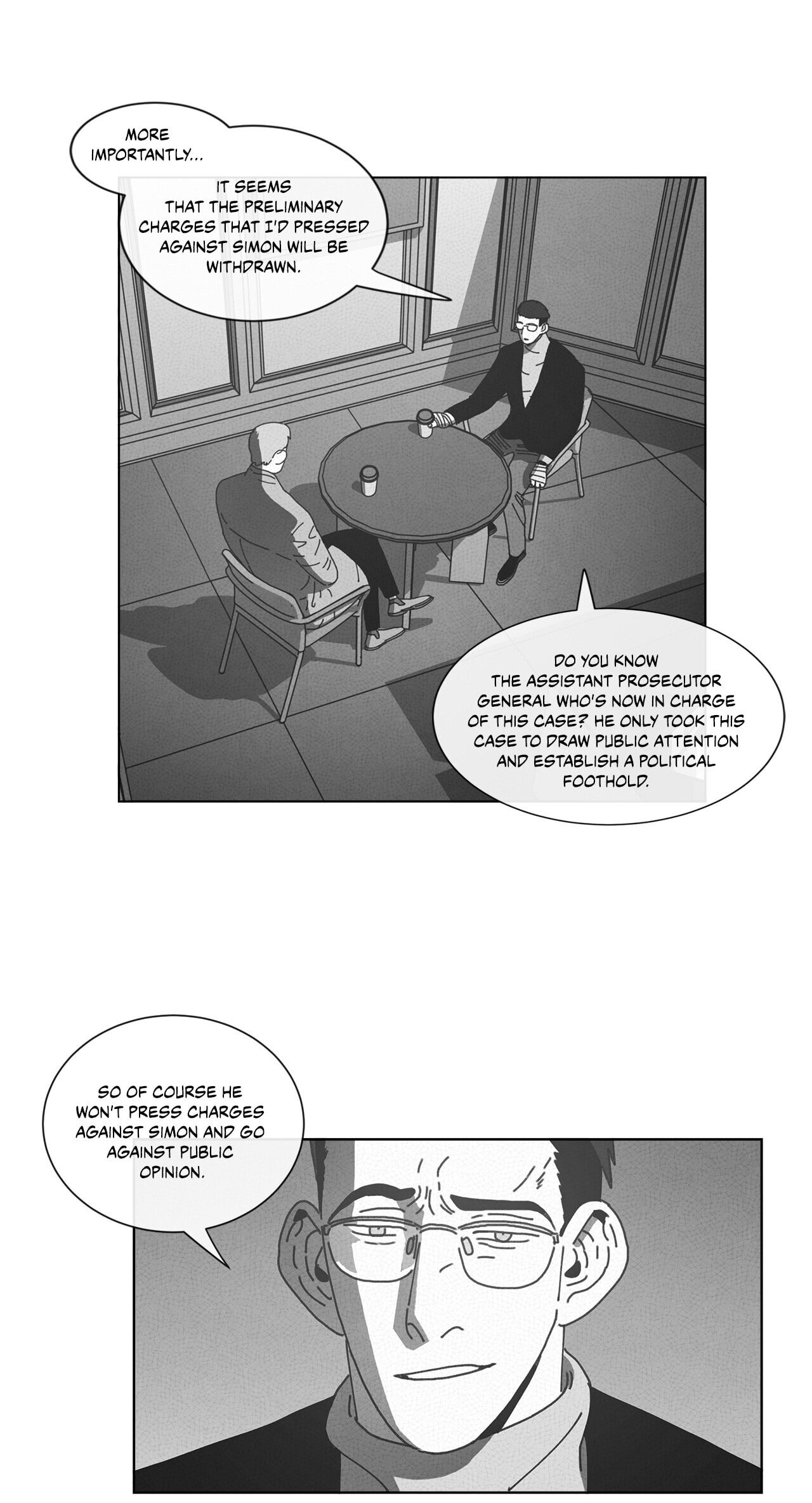 Read Dark Heaven chapter 65 image 5 on Lezhin