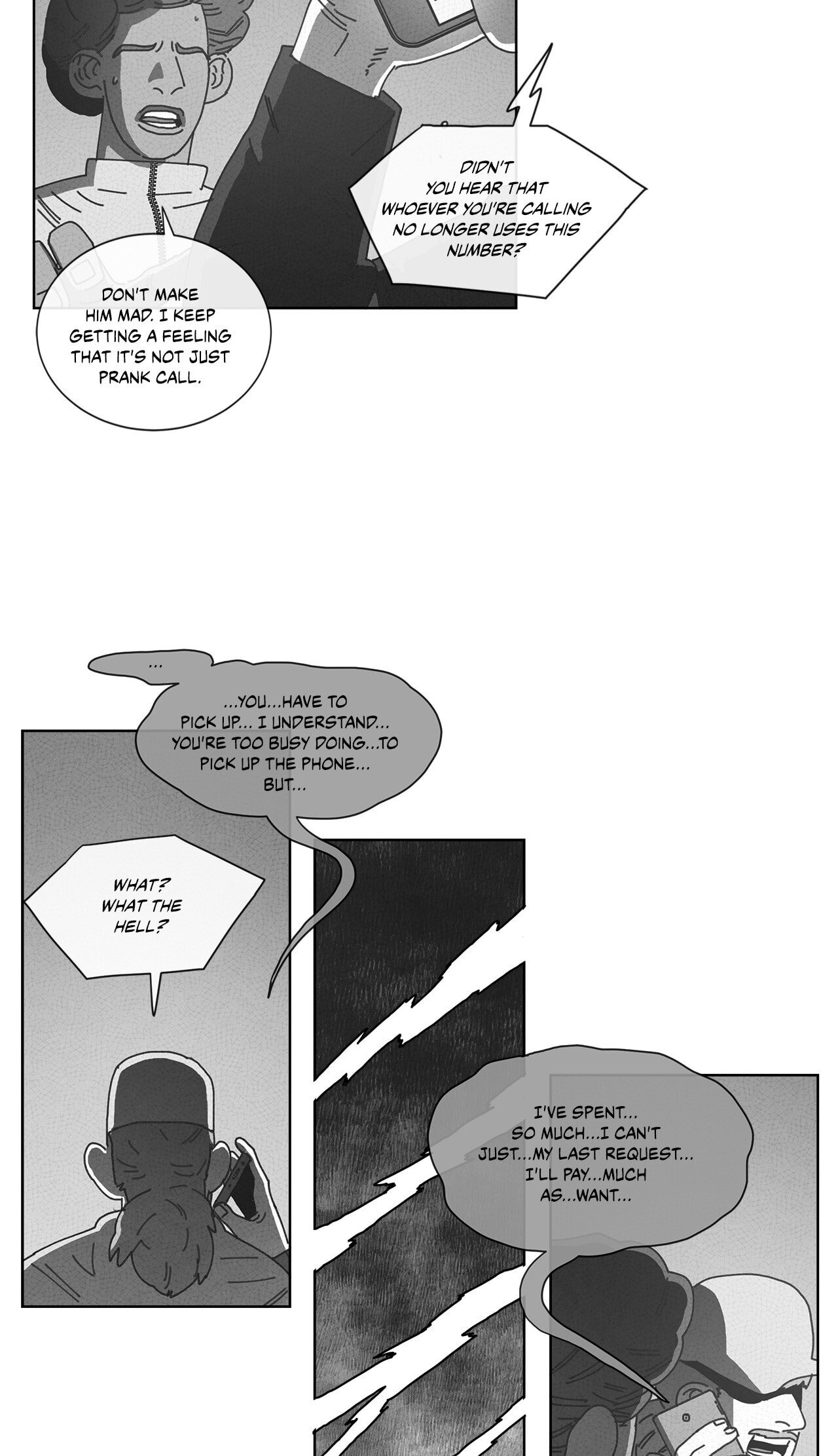 Read Dark Heaven chapter 68 image 16 on Lezhin