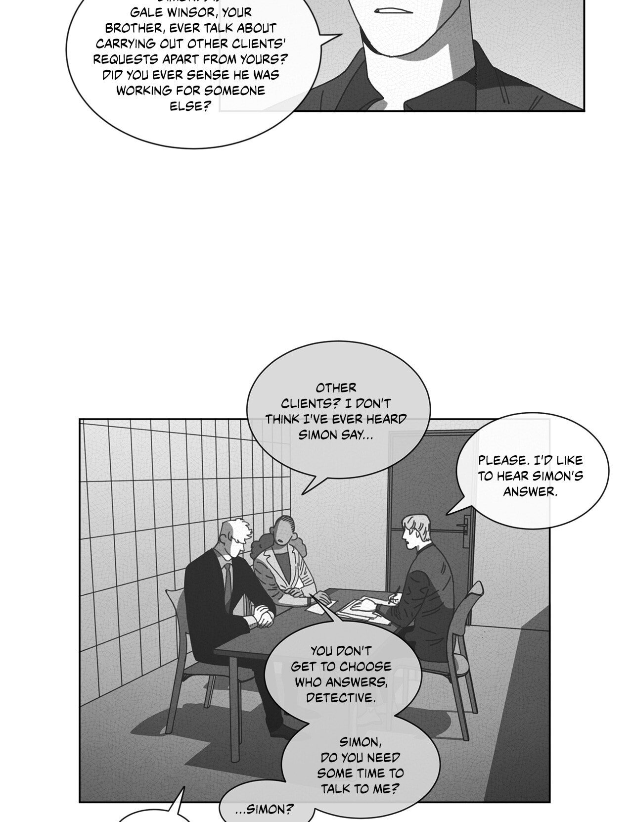Read Dark Heaven chapter 68 image 44 on Lezhin