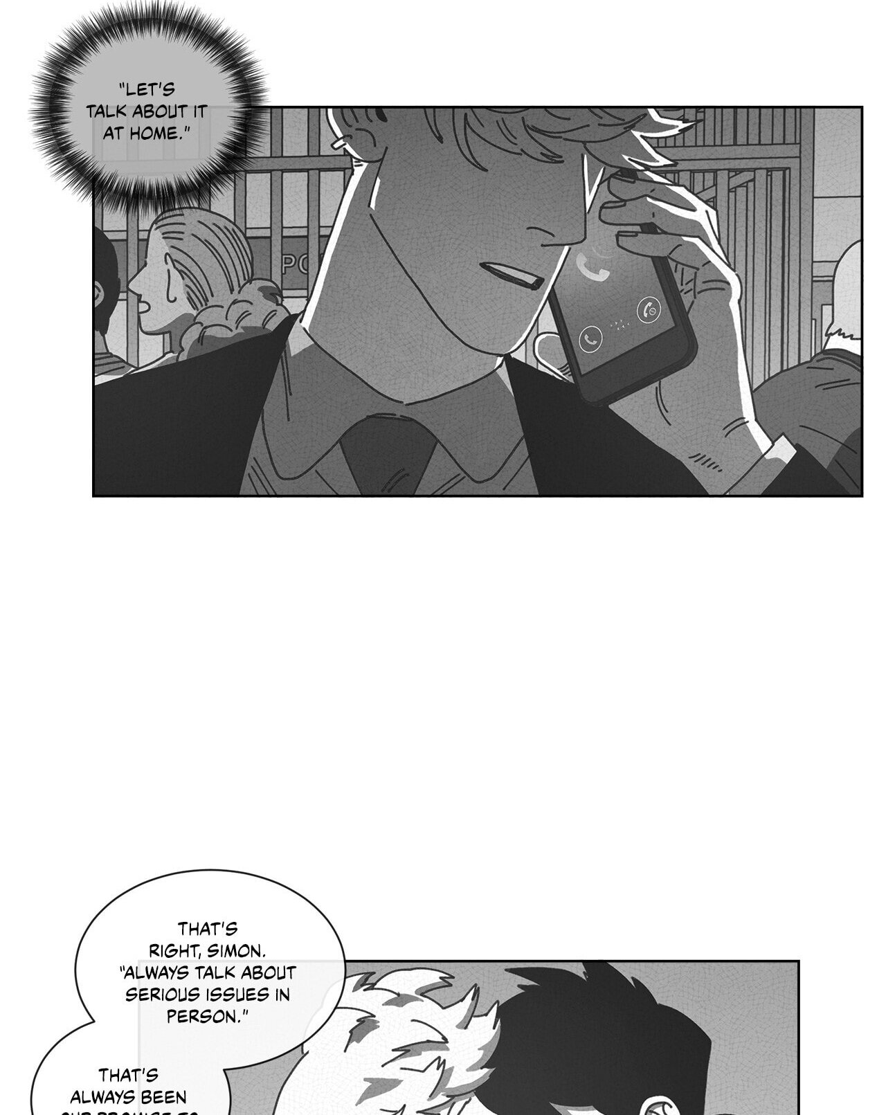 Read Dark Heaven chapter 69 image 3 on Lezhin