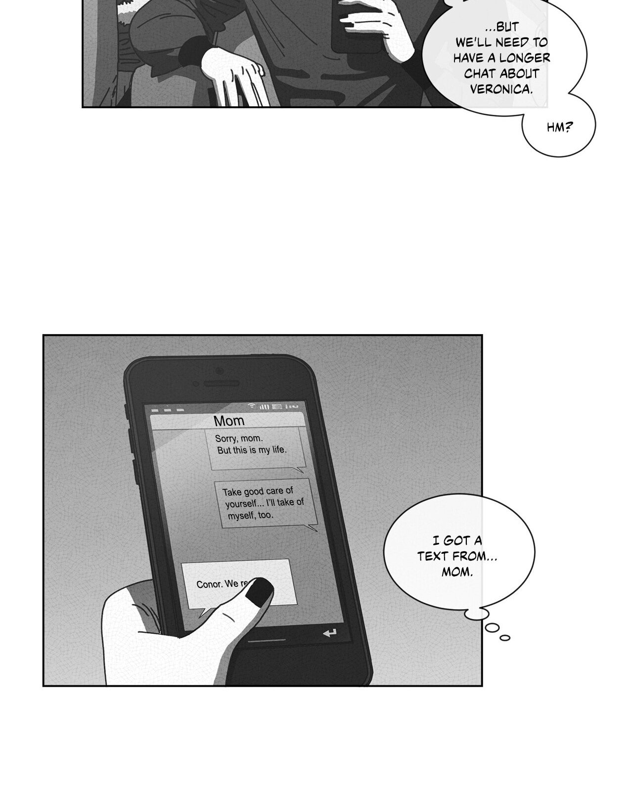 Read Dark Heaven chapter 69 image 5 on Lezhin
