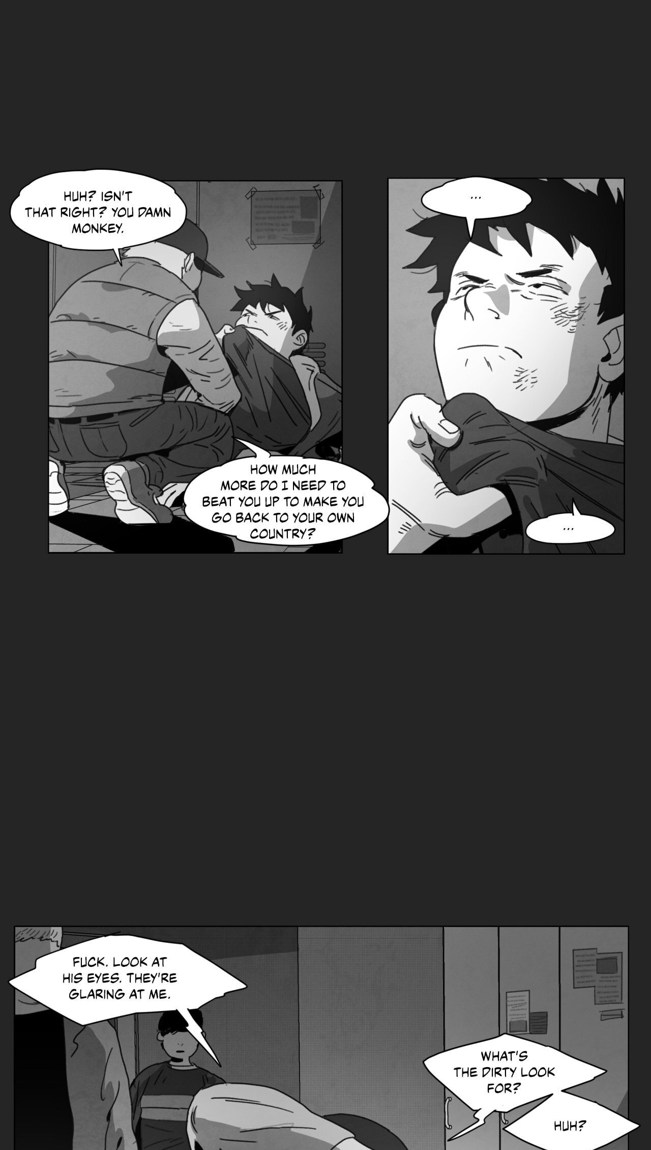Read Dark Heaven chapter 7 image 8 on Lezhin
