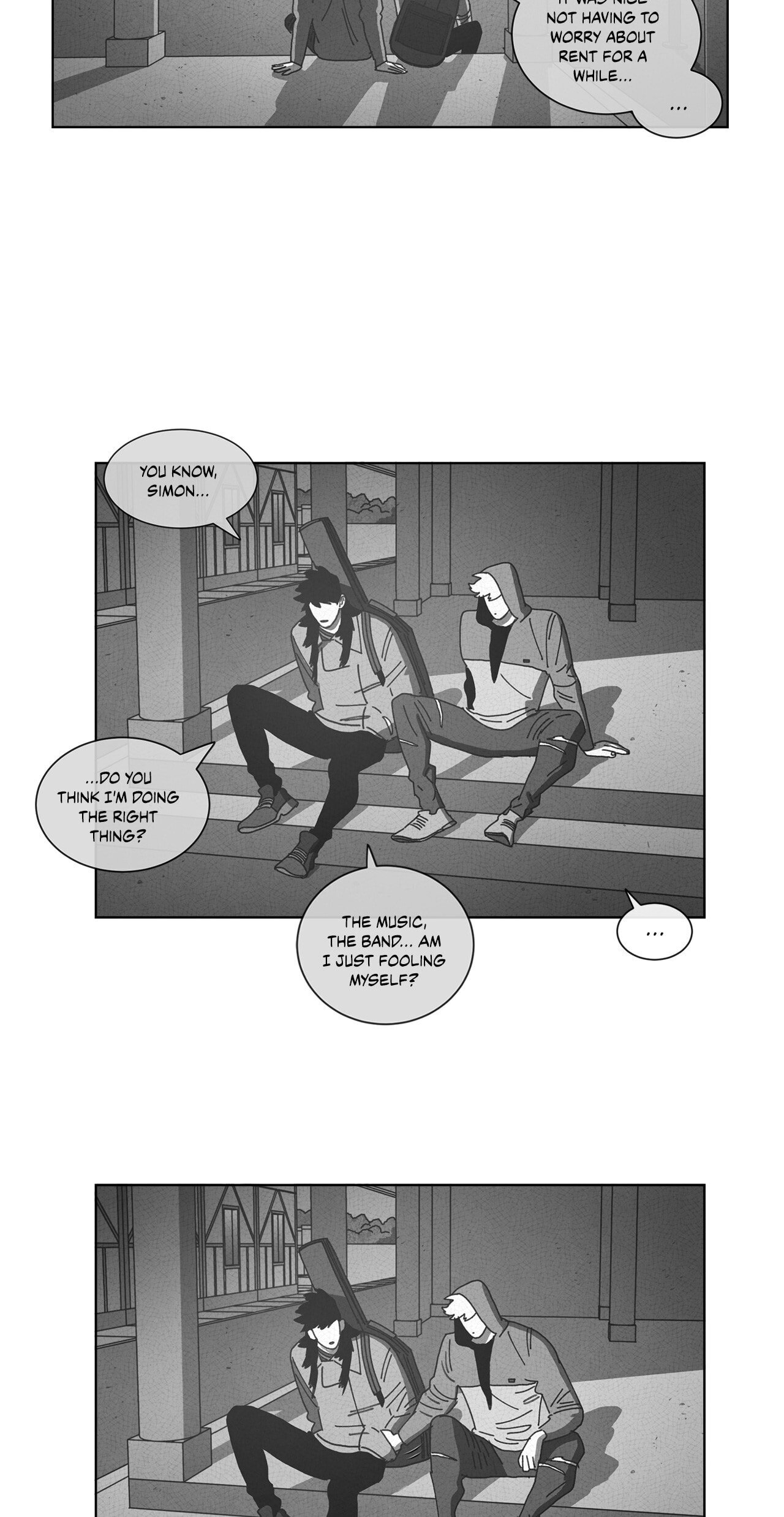 Read Dark Heaven chapter 70 image 2 on Lezhin