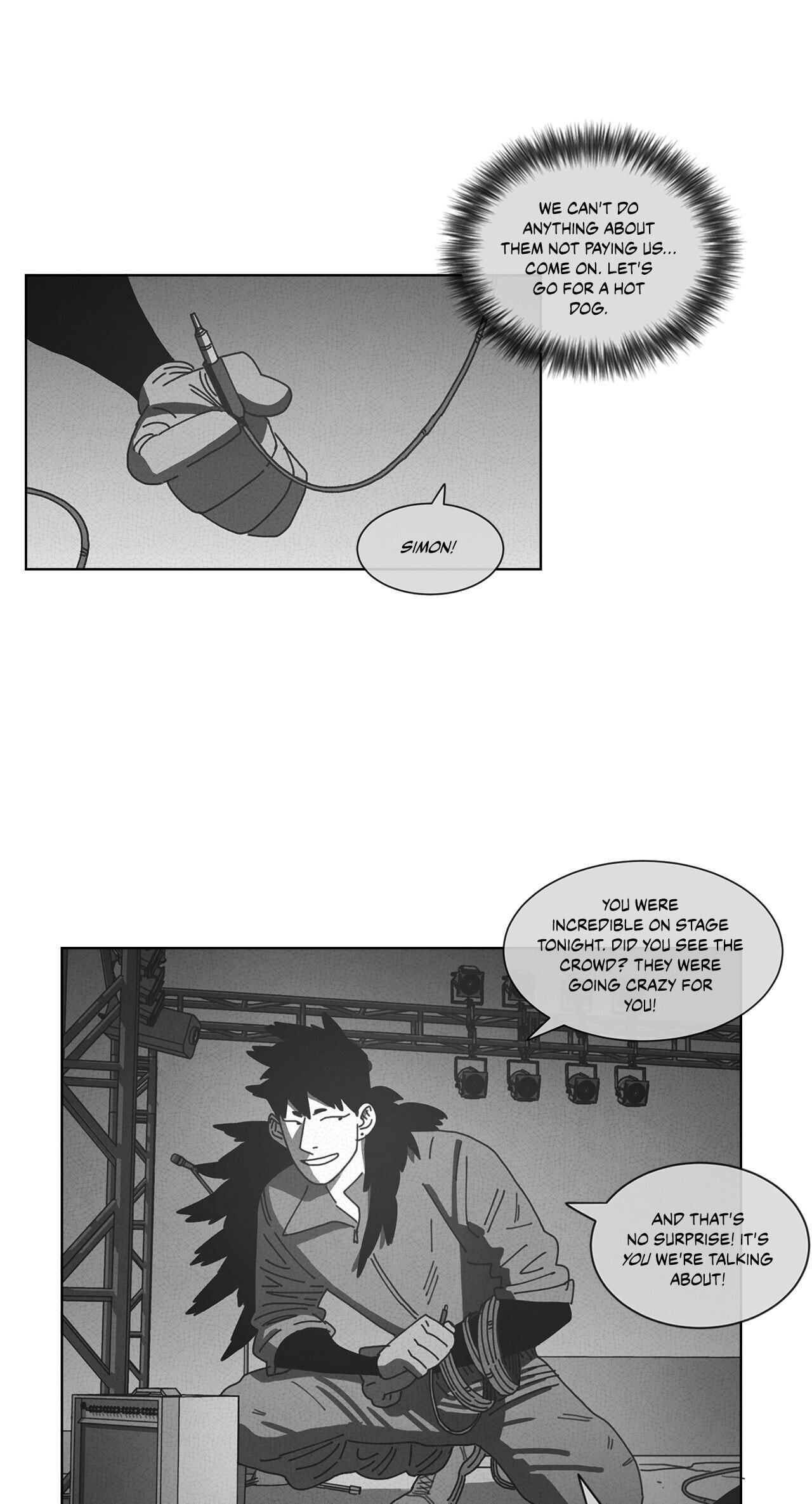 Read Dark Heaven chapter 70 image 24 on Lezhin