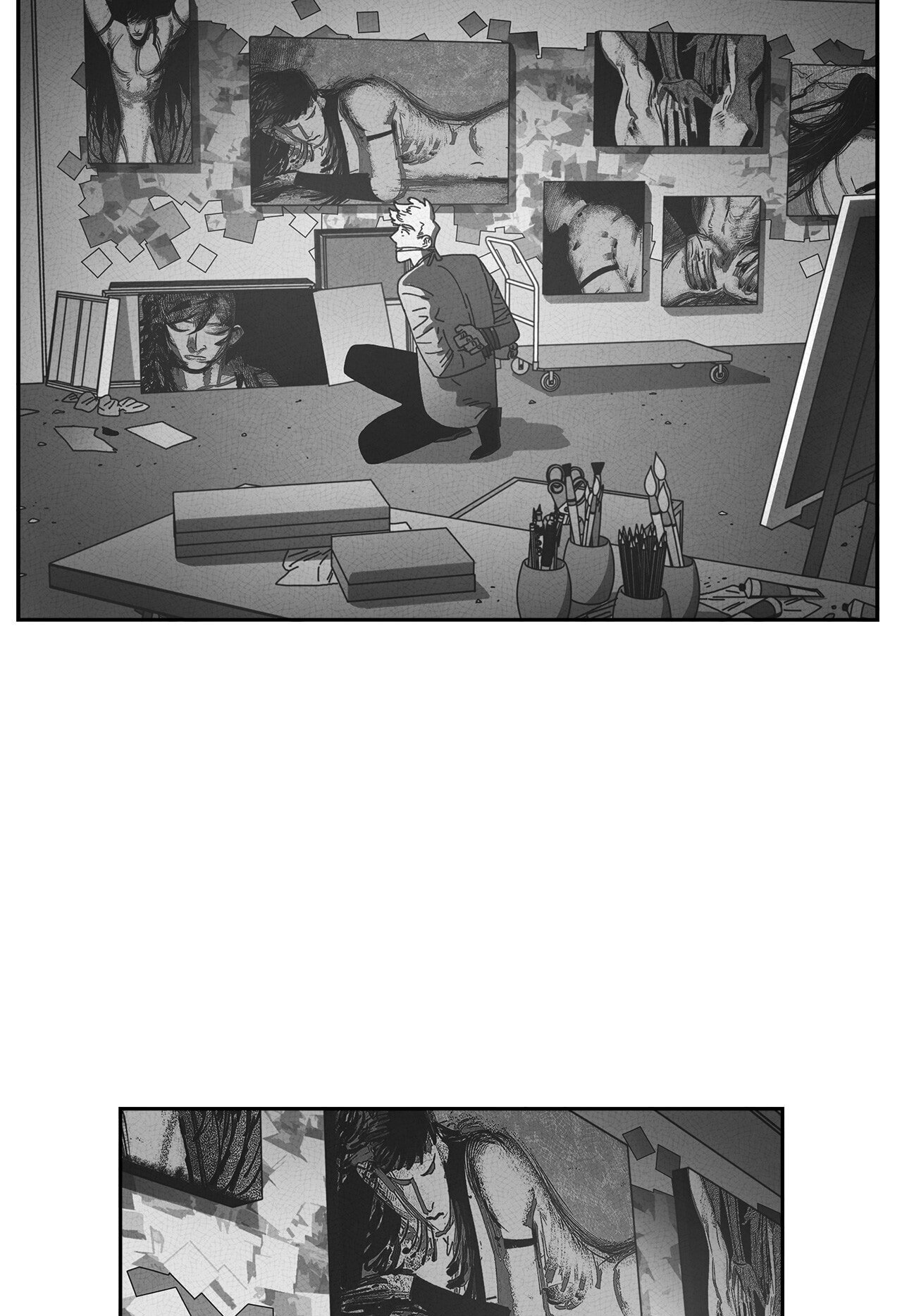 Read Dark Heaven chapter 73 image 21 on Lezhin