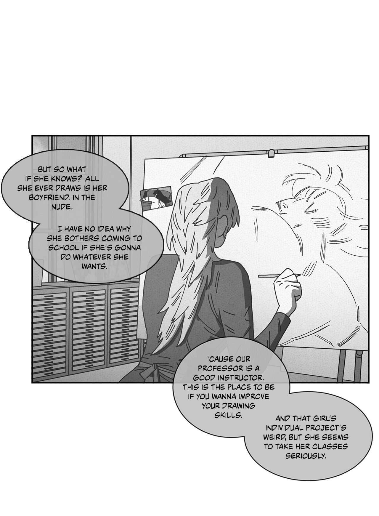 Read Dark Heaven chapter 73 image 42 on Lezhin