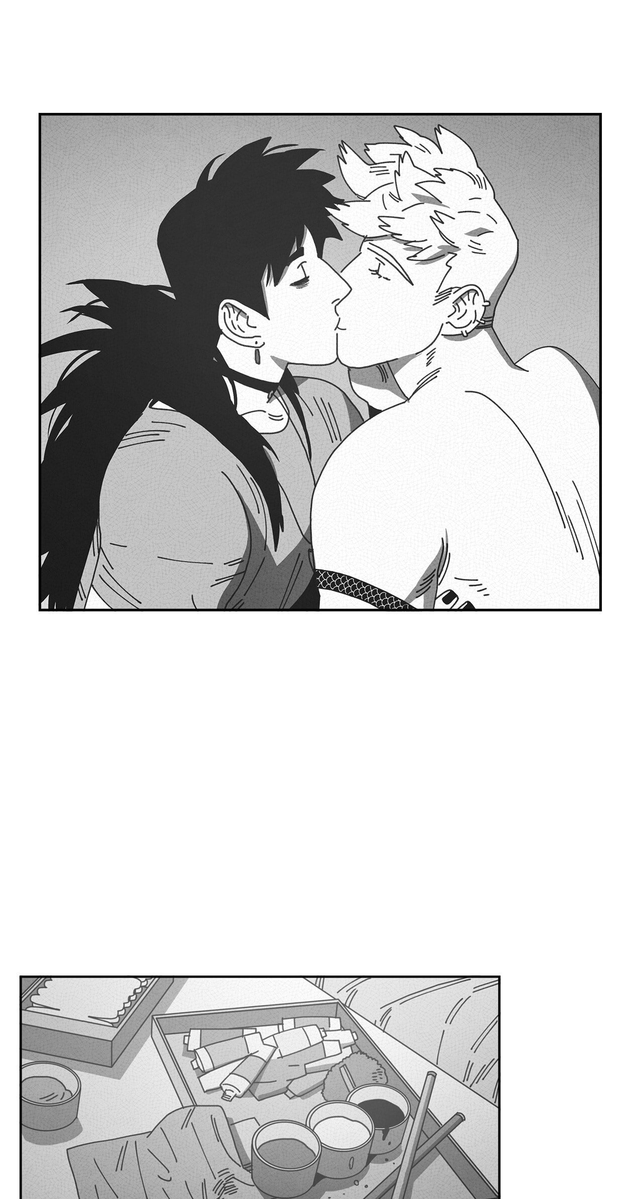Read Dark Heaven chapter 73 image 8 on Lezhin