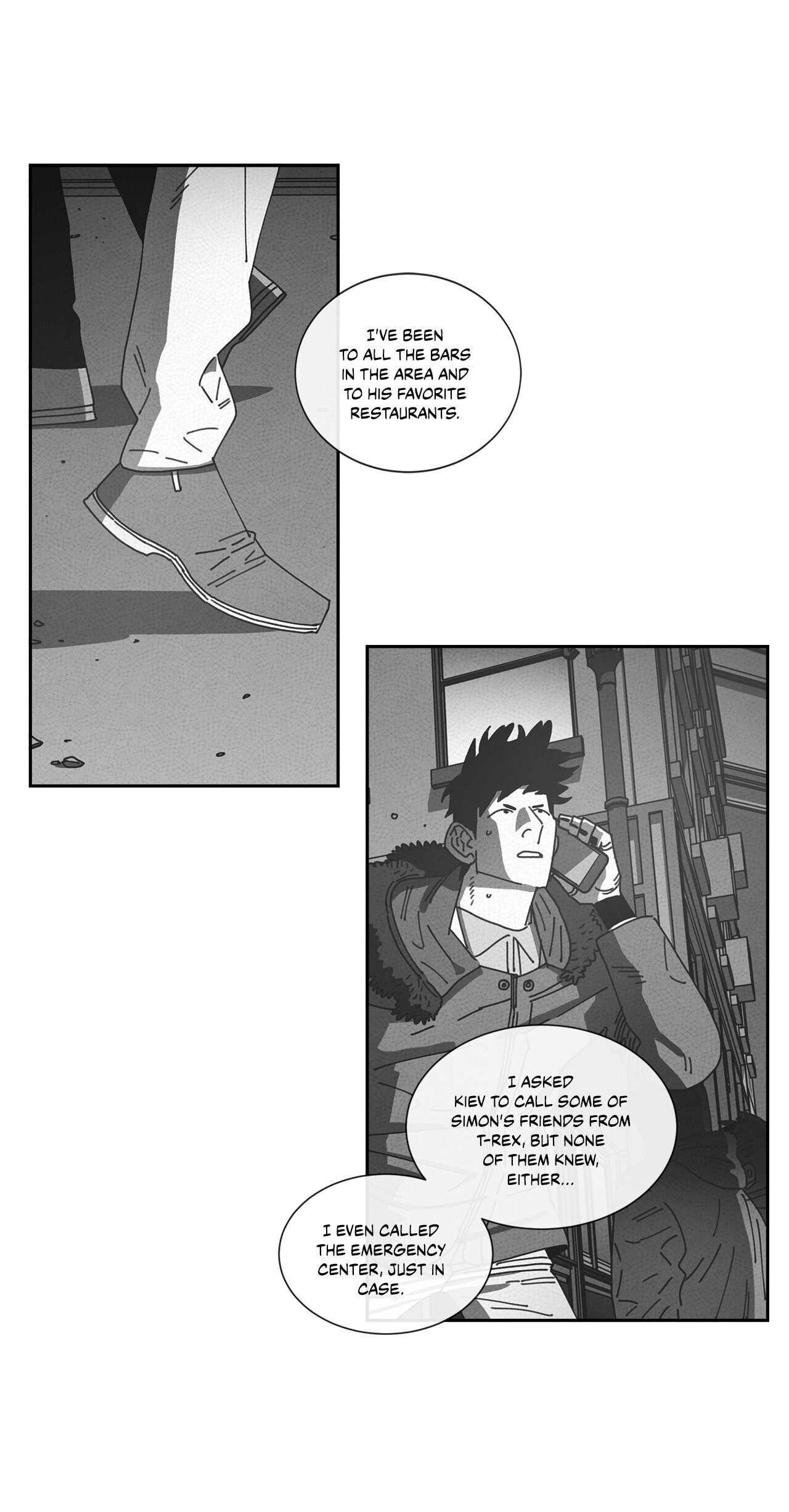 Read Dark Heaven chapter 74 image 12 on Lezhin