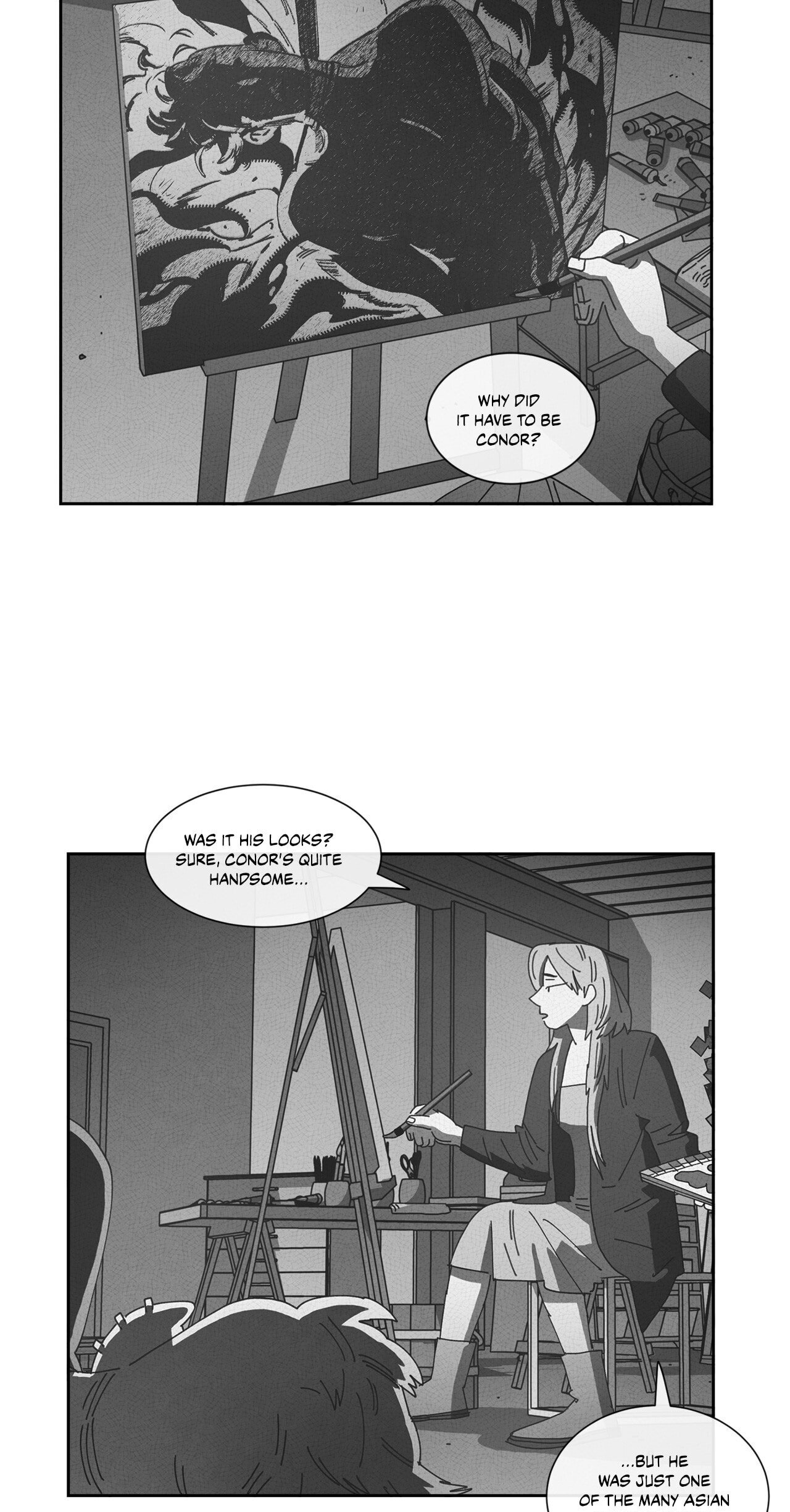 Read Dark Heaven chapter 74 image 18 on Lezhin
