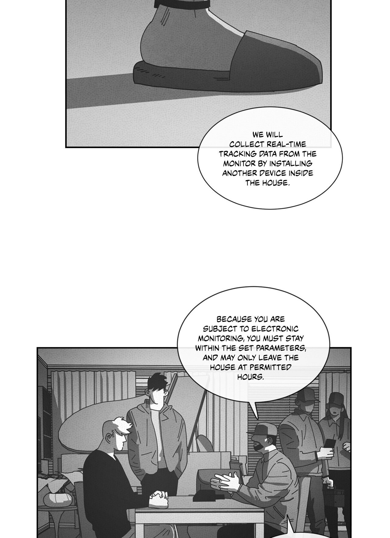 Read Dark Heaven chapter 74 image 2 on Lezhin