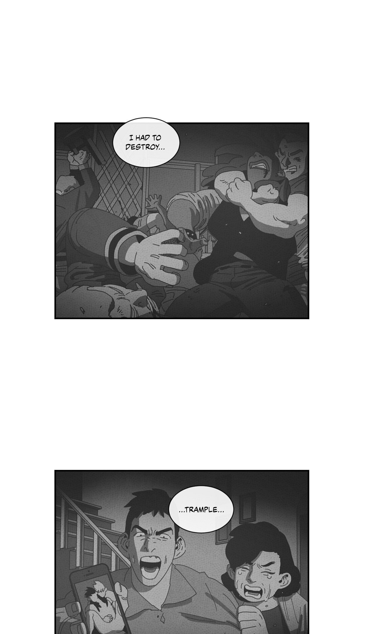 Read Dark Heaven chapter 74 image 36 on Lezhin
