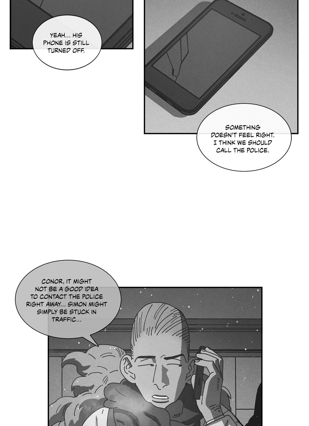 Read Dark Heaven chapter 74 image 9 on Lezhin
